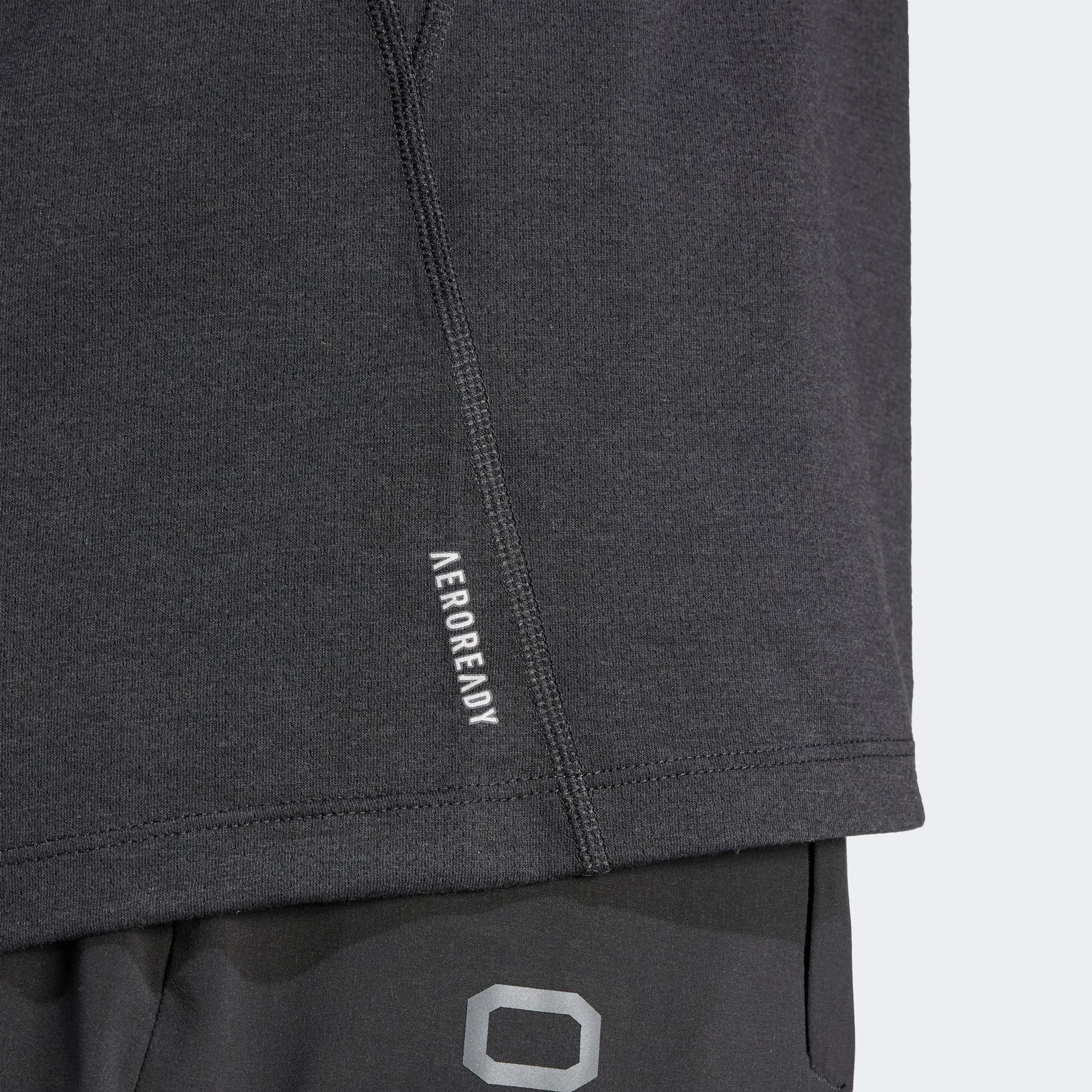 adidas Otr E 3S Erkek Siyah Koşu T-Shirt