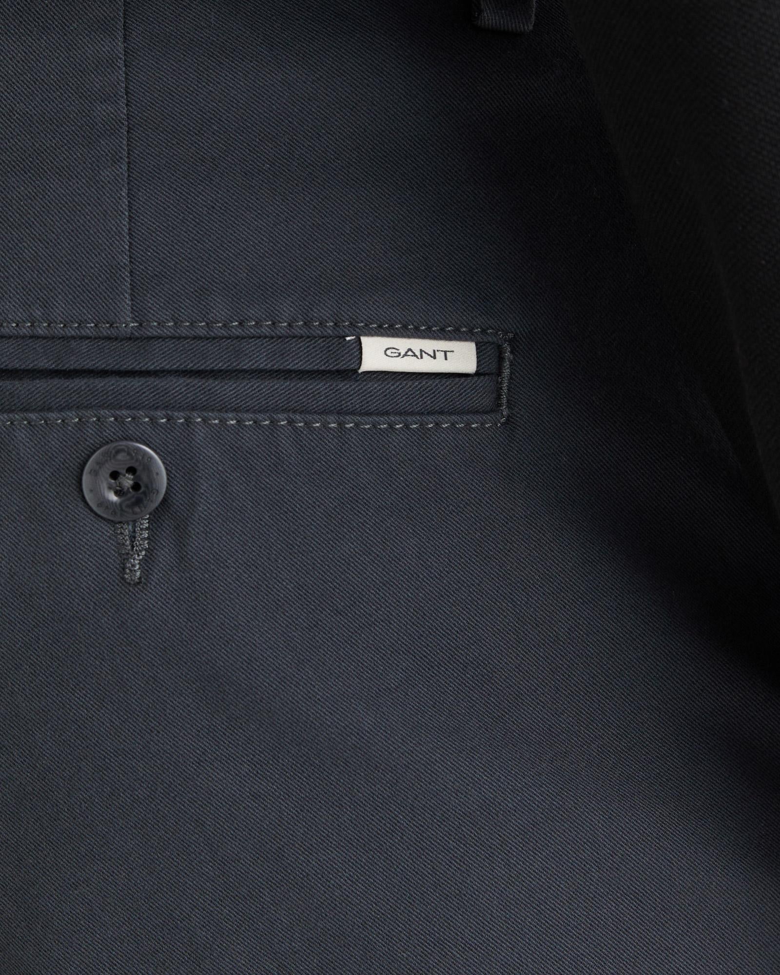 GANT Erkek Gri Slim Fit  Pantolon