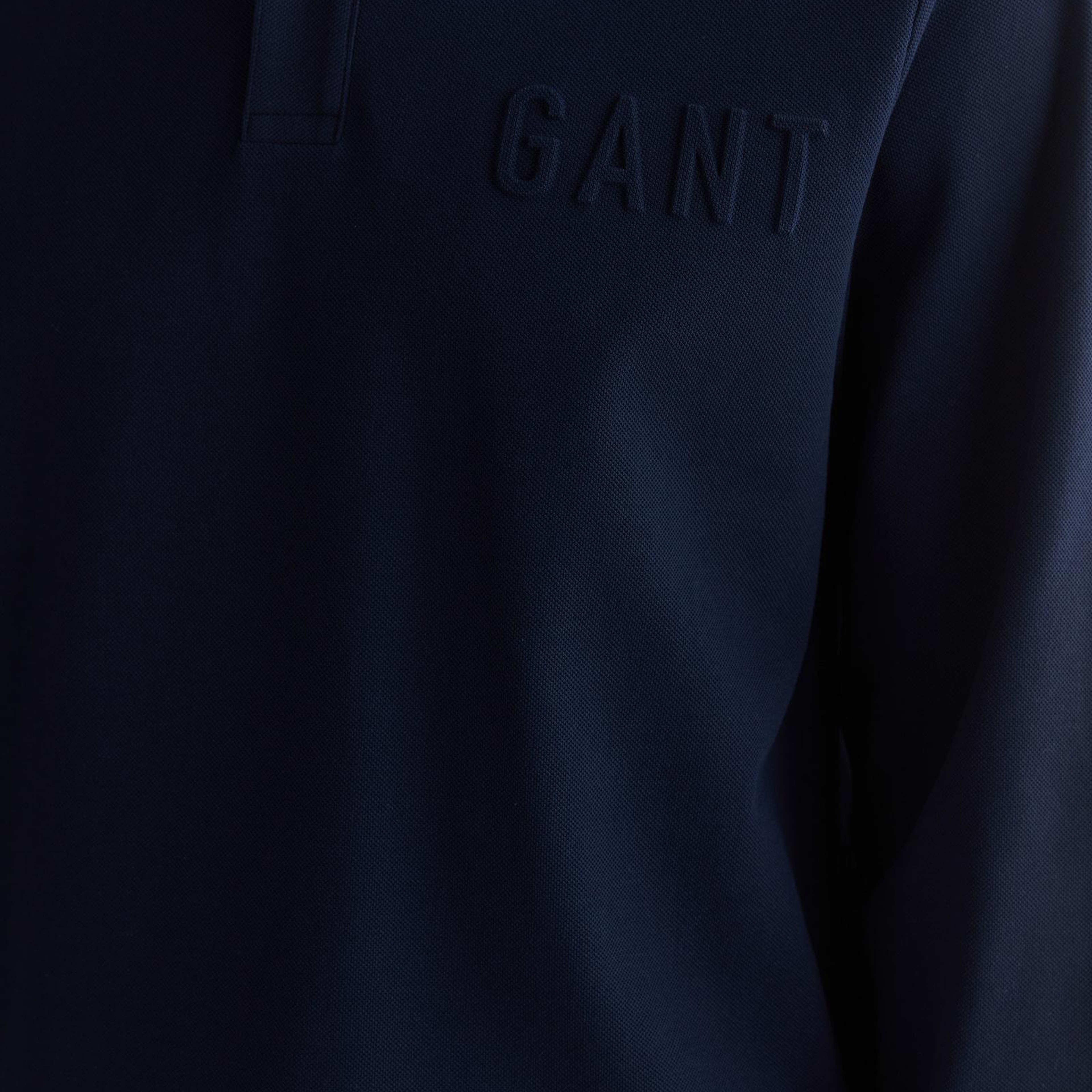 GANT Erkek Lacivert Regular Fit Logolu Polo