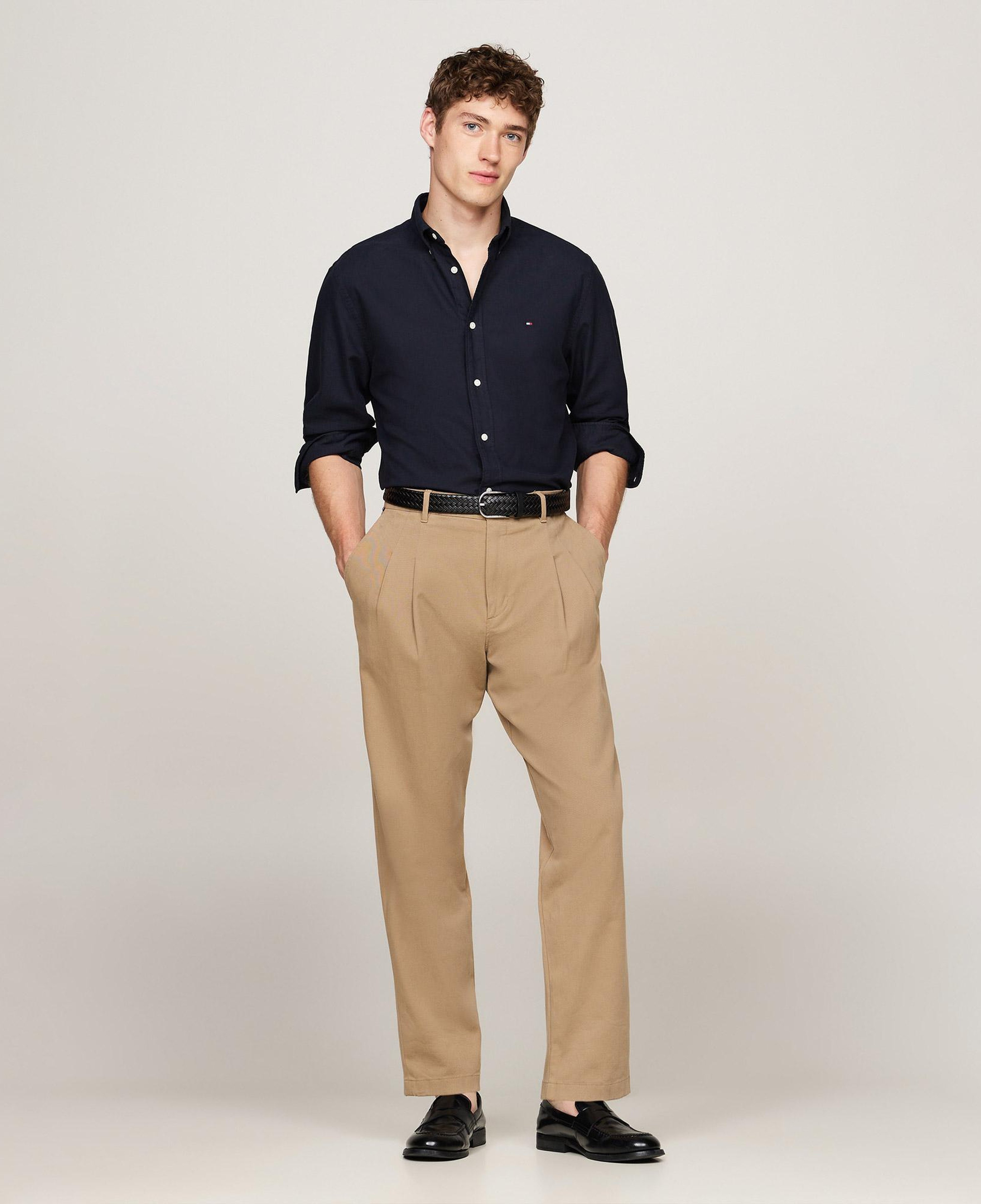 Tommy Hilfiger Erkek Mavi Gömlek