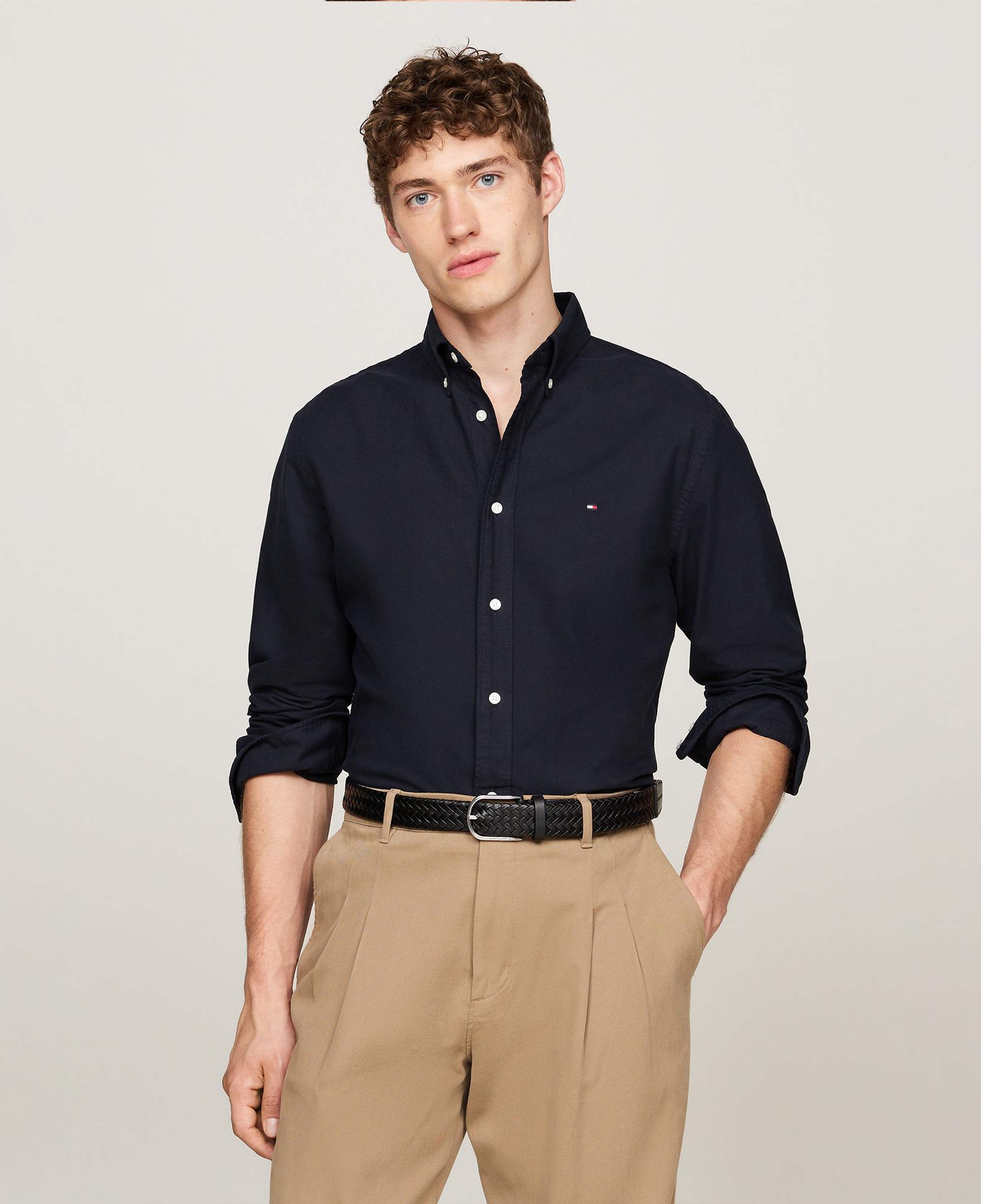 Tommy Hilfiger Erkek Mavi Gömlek