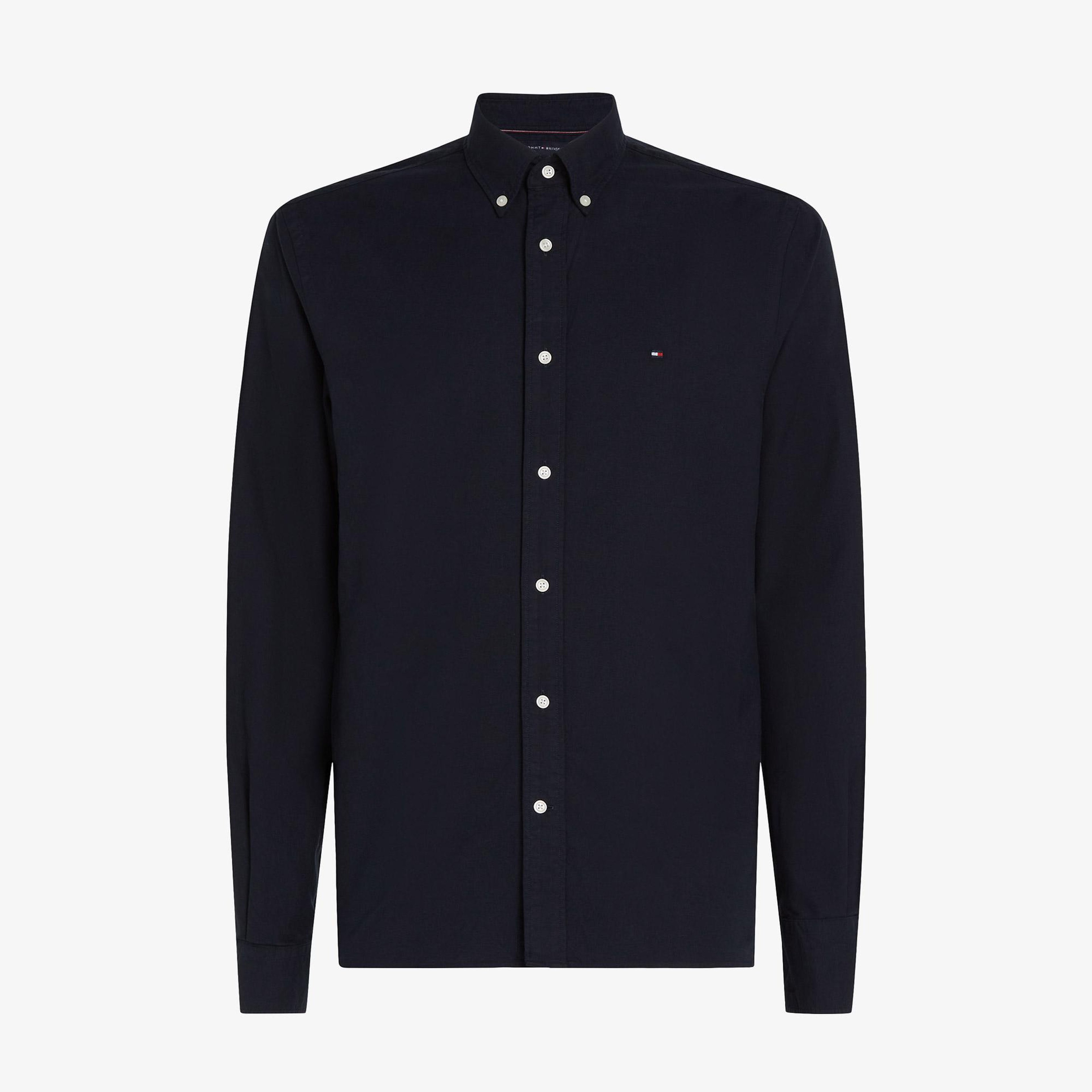 Tommy Hilfiger Erkek Mavi Gömlek