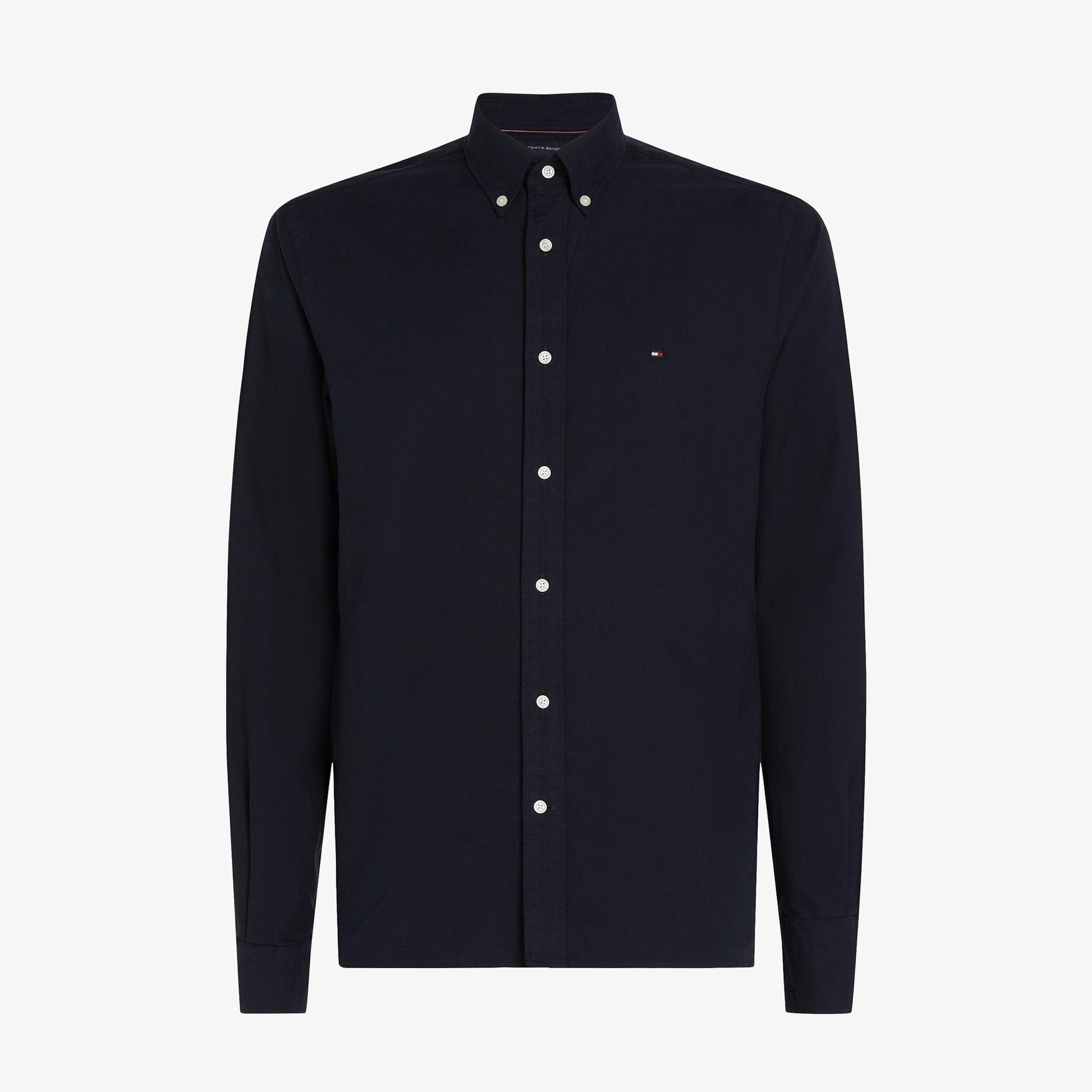 Tommy Hilfiger Erkek Mavi Gömlek