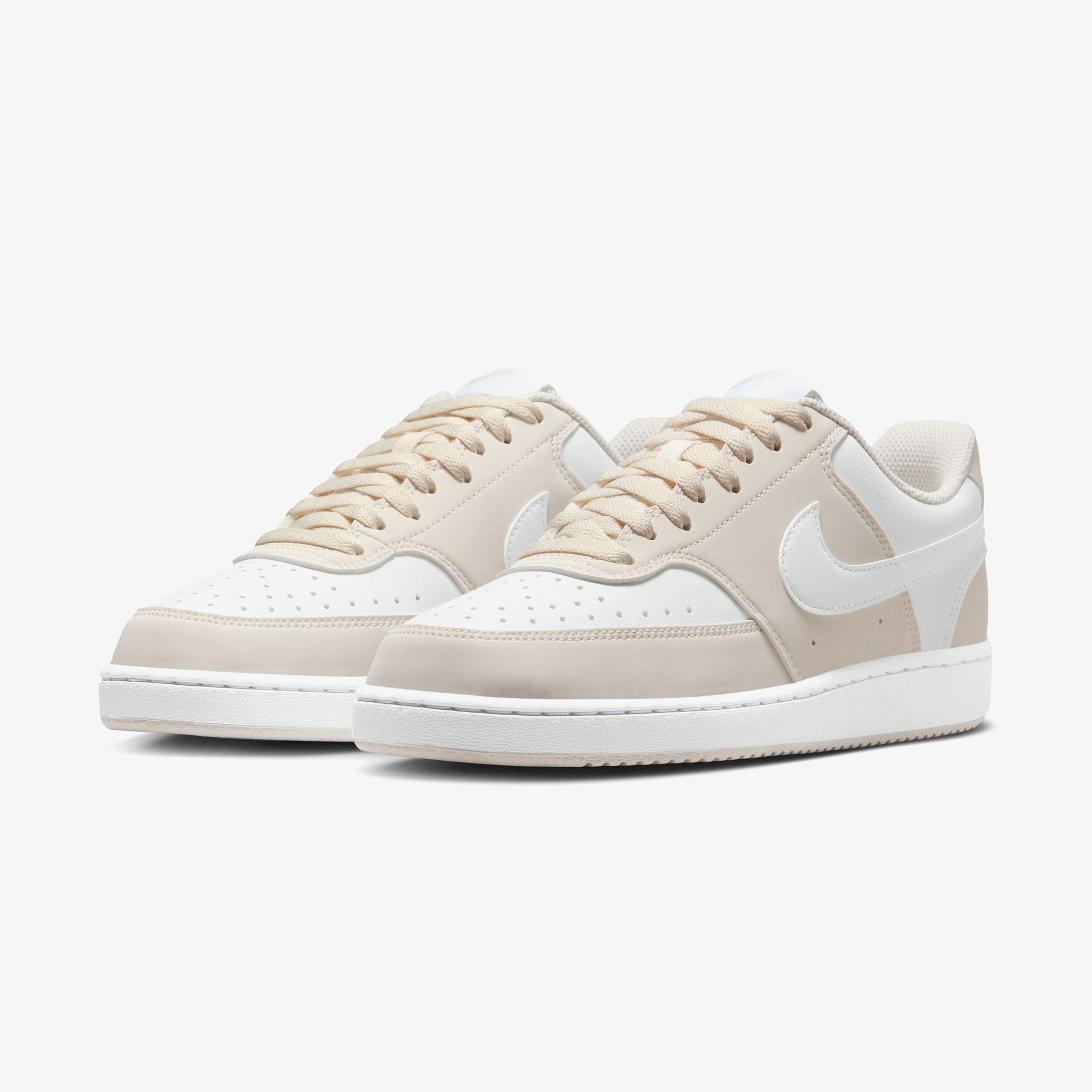 Nike Court Vision Low Kadın Bej Spor Ayakkabı
