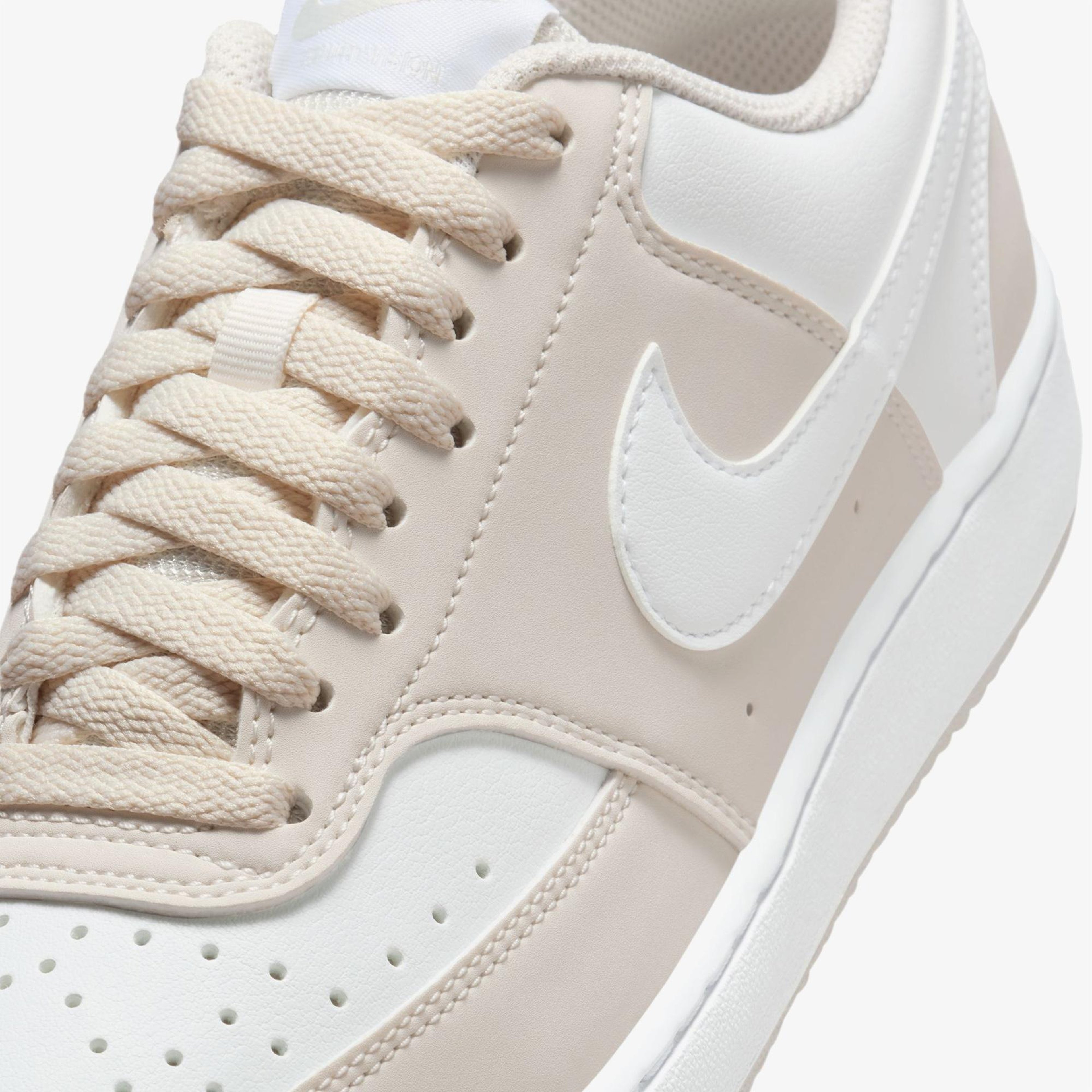 Nike Court Vision Low Kadın Bej Spor Ayakkabı
