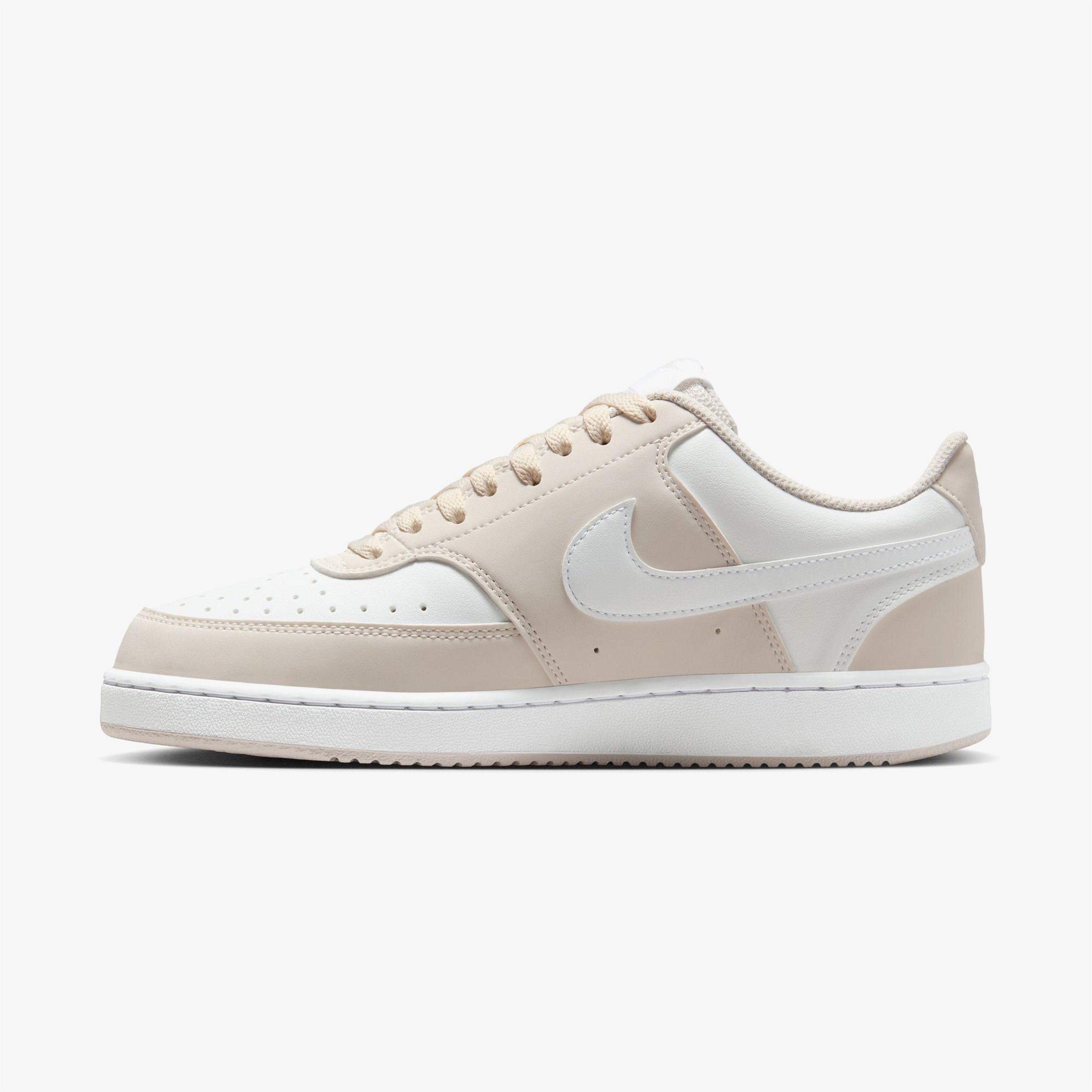 Nike Court Vision Low Kadın Bej Spor Ayakkabı