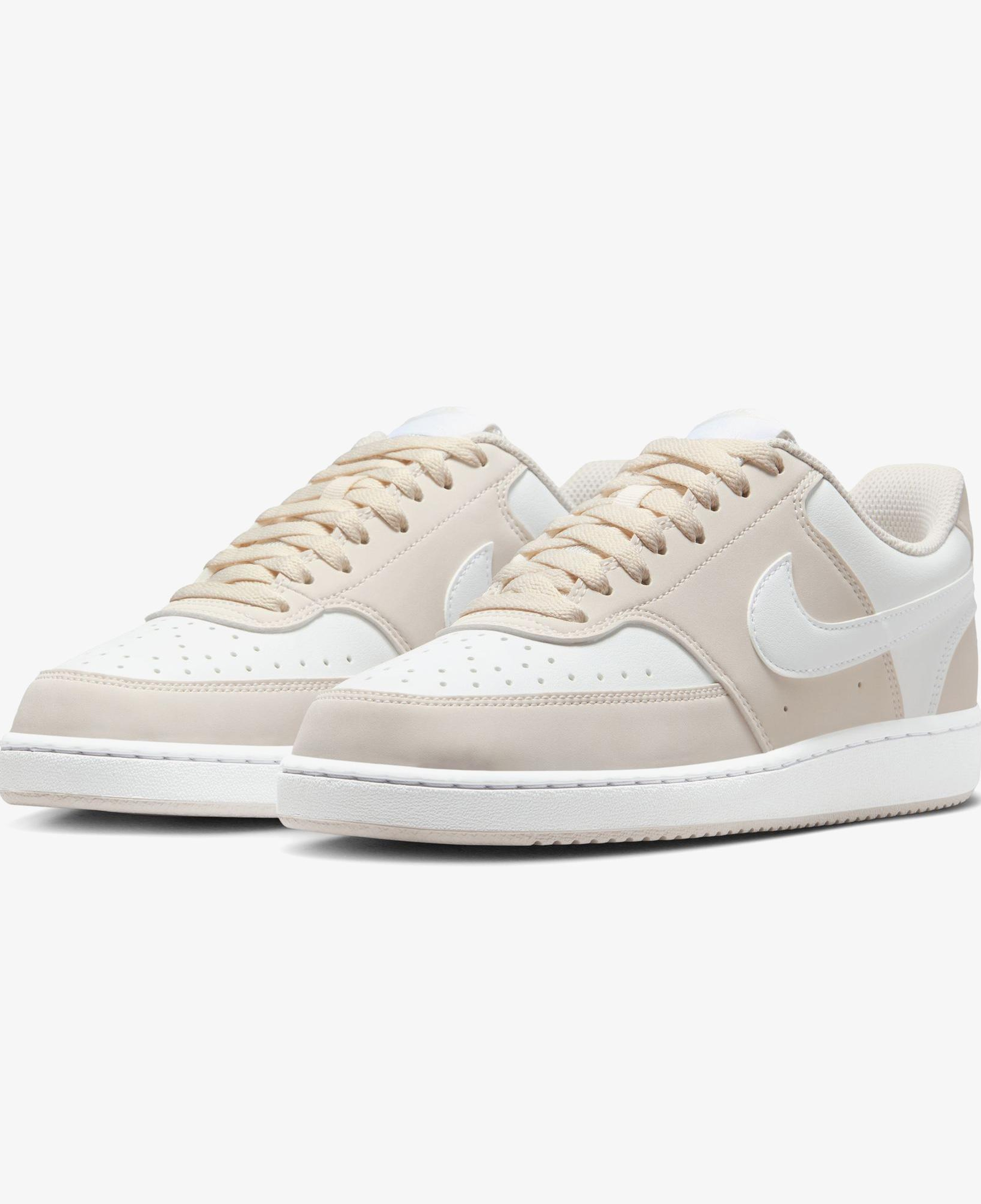 Nike Court Vision Low Kadın Bej Spor Ayakkabı