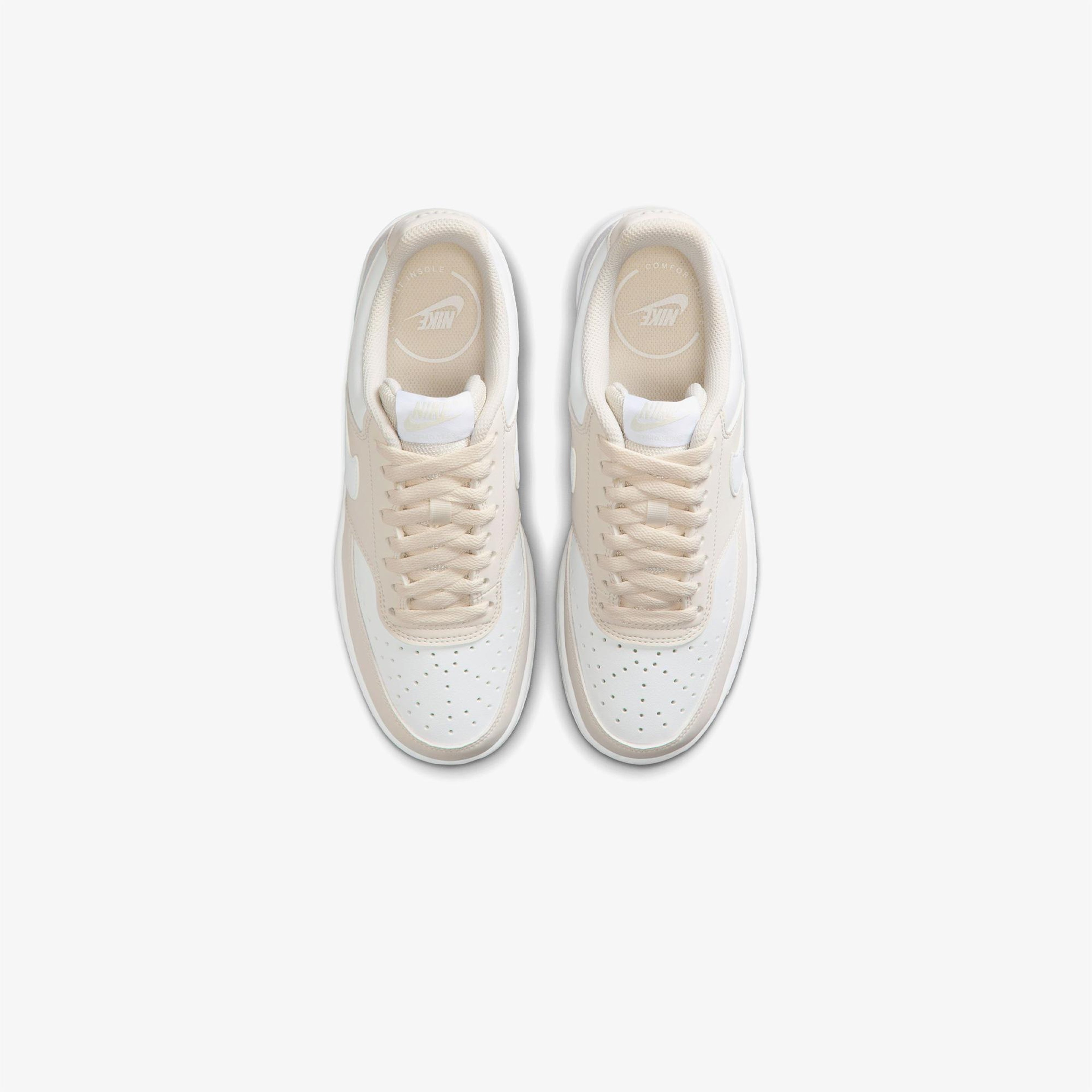 Nike Court Vision Low Kadın Bej Spor Ayakkabı