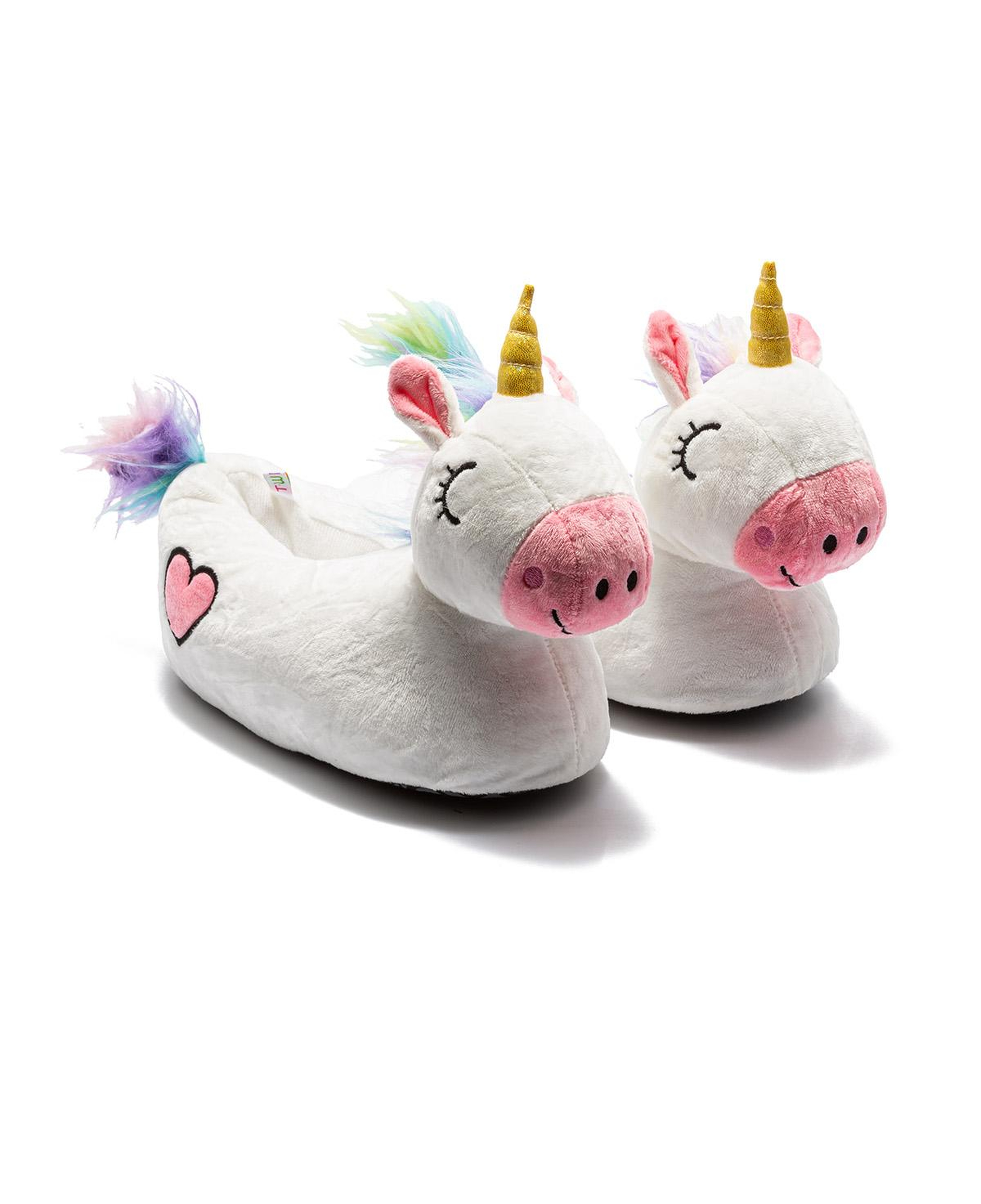 Pink Corn Kadın Hayvanlı Panduf Beyaz 36/41
