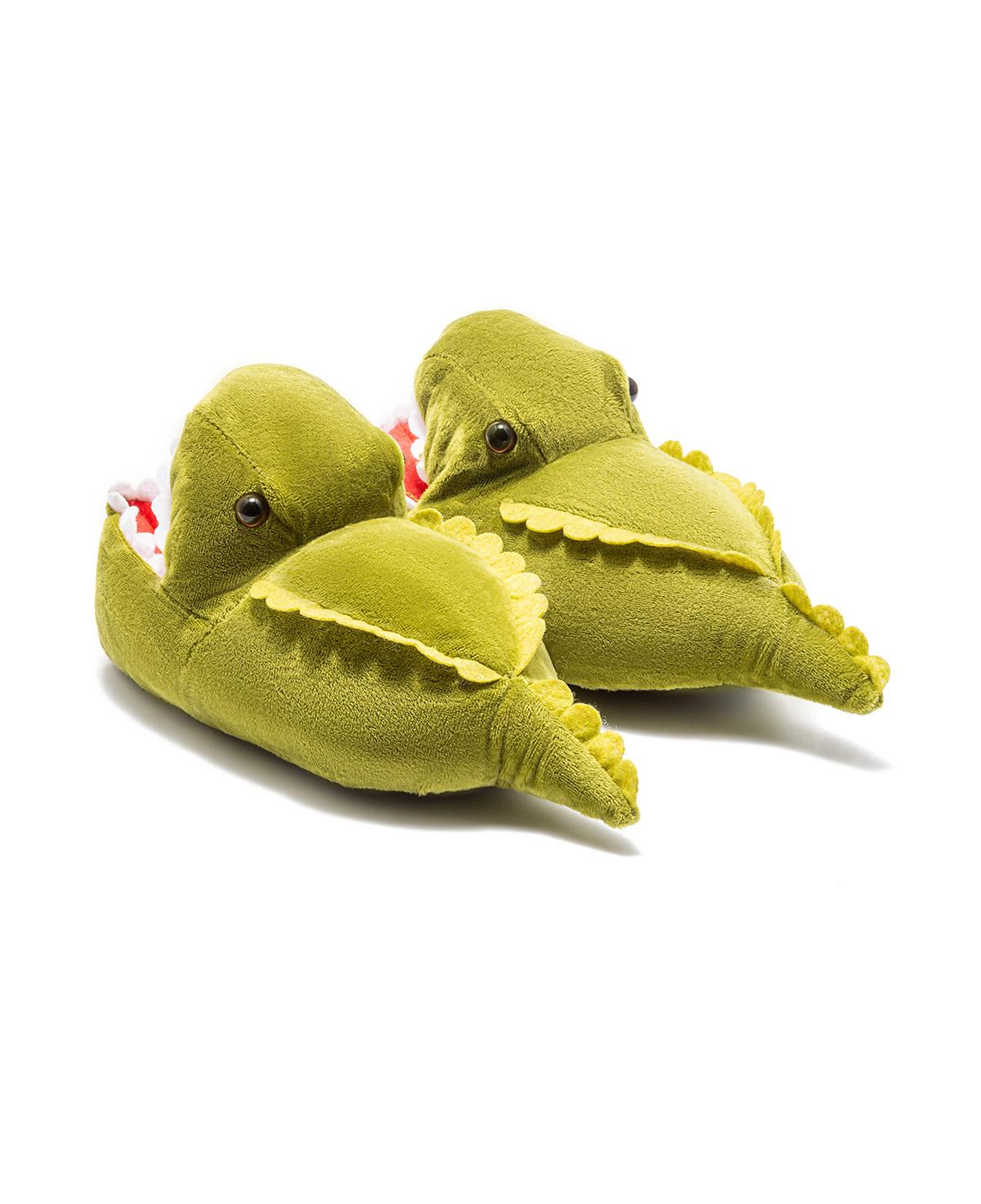 Dinos-2 Çocuk Hayvanlı Panduf Yeşil 30/38