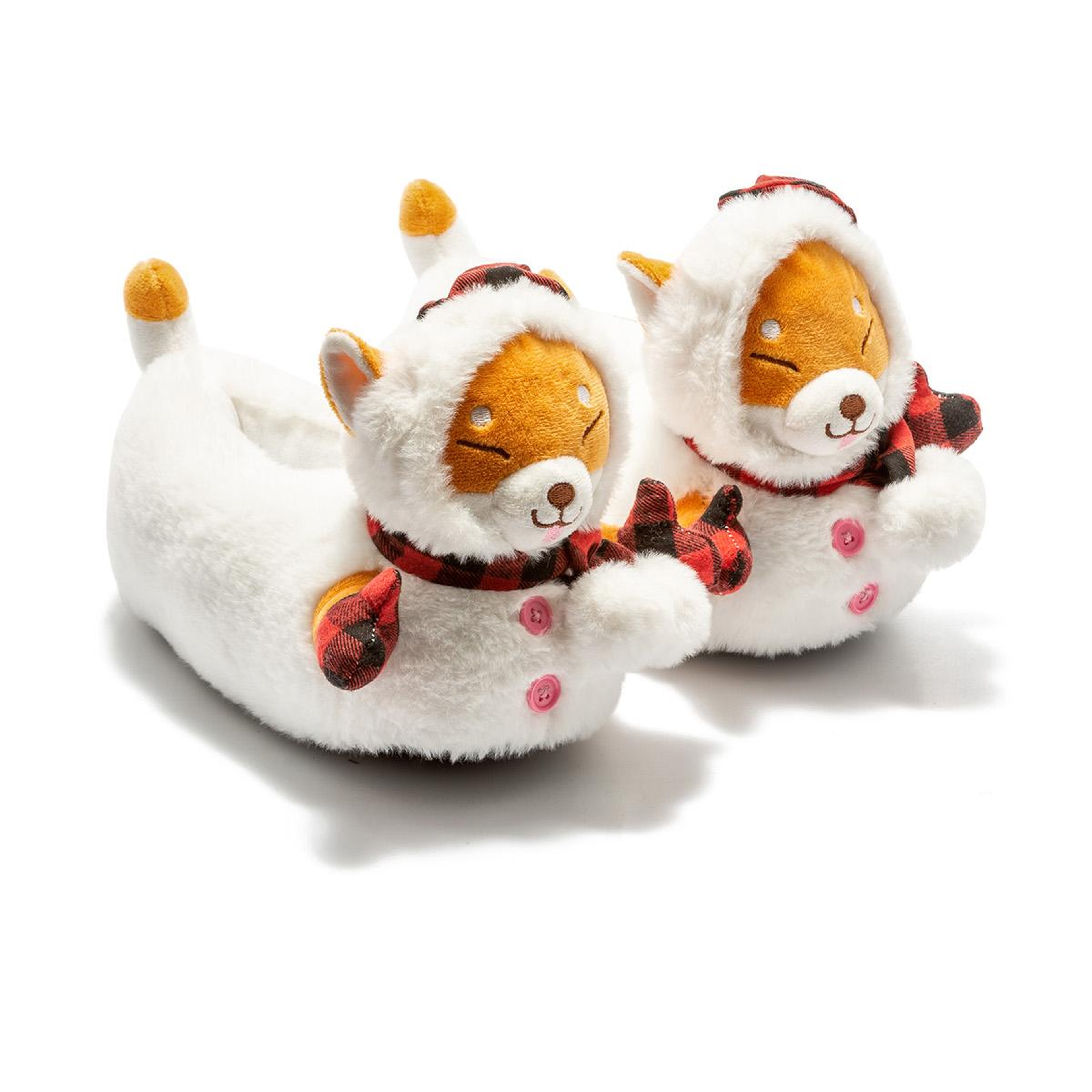 Eskimo Kadın,Garson Boy Hayvanlı Panduf Beyaz 36/41