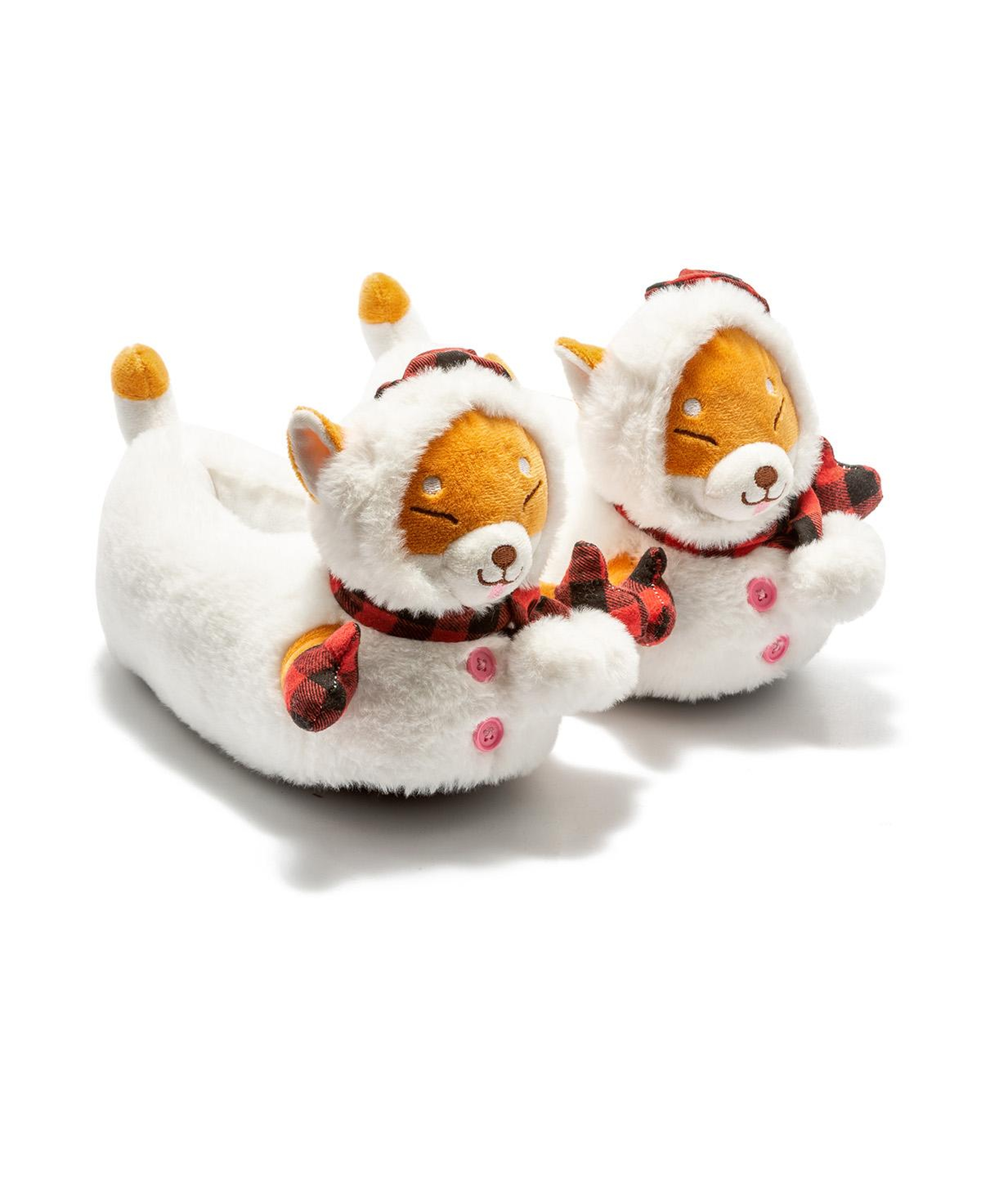 Eskimo Kadın,Garson Boy Hayvanlı Panduf Beyaz 36/41