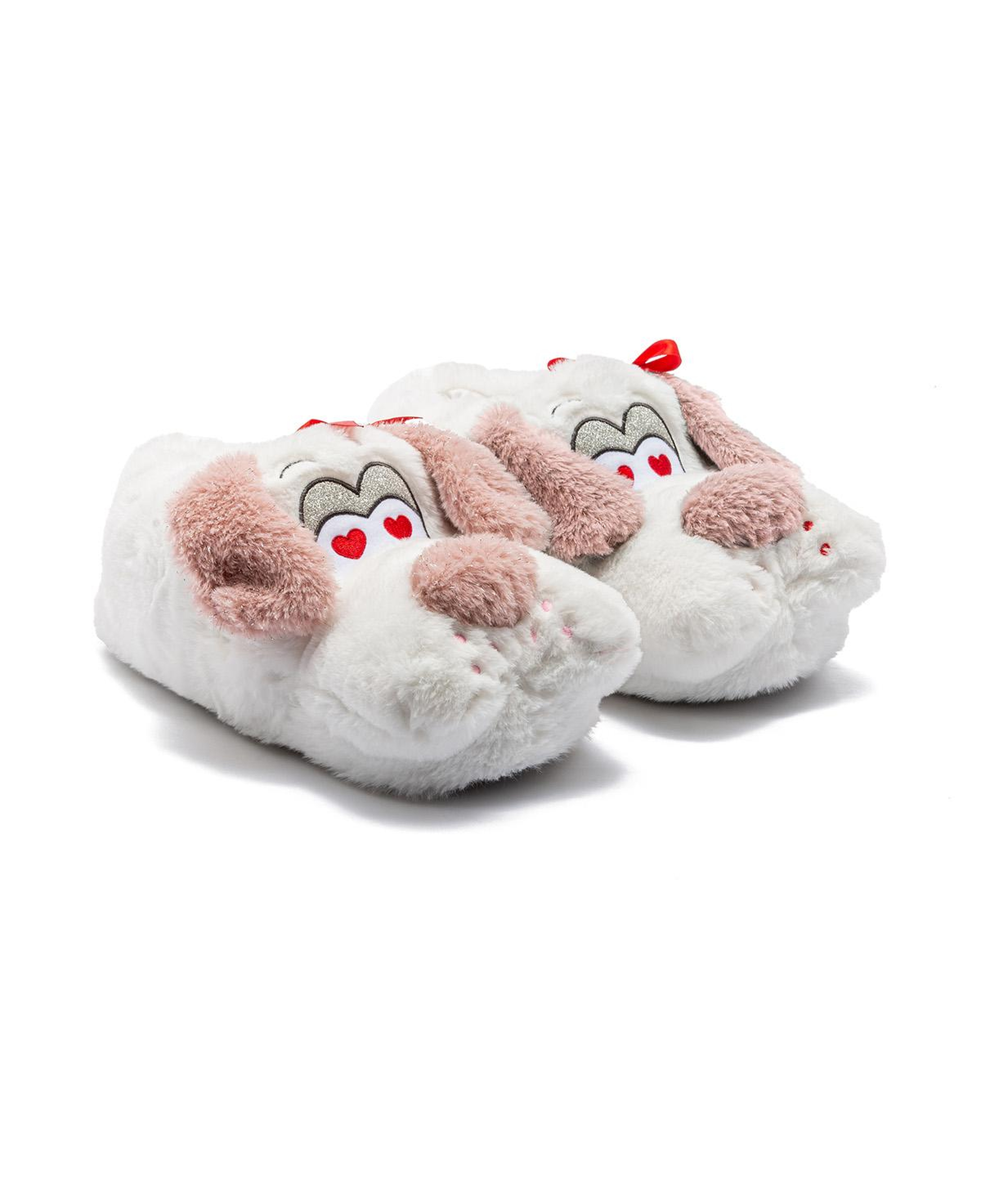 Ani Kadın Hayvanlı Panduf Beyaz-Pembe 36/41