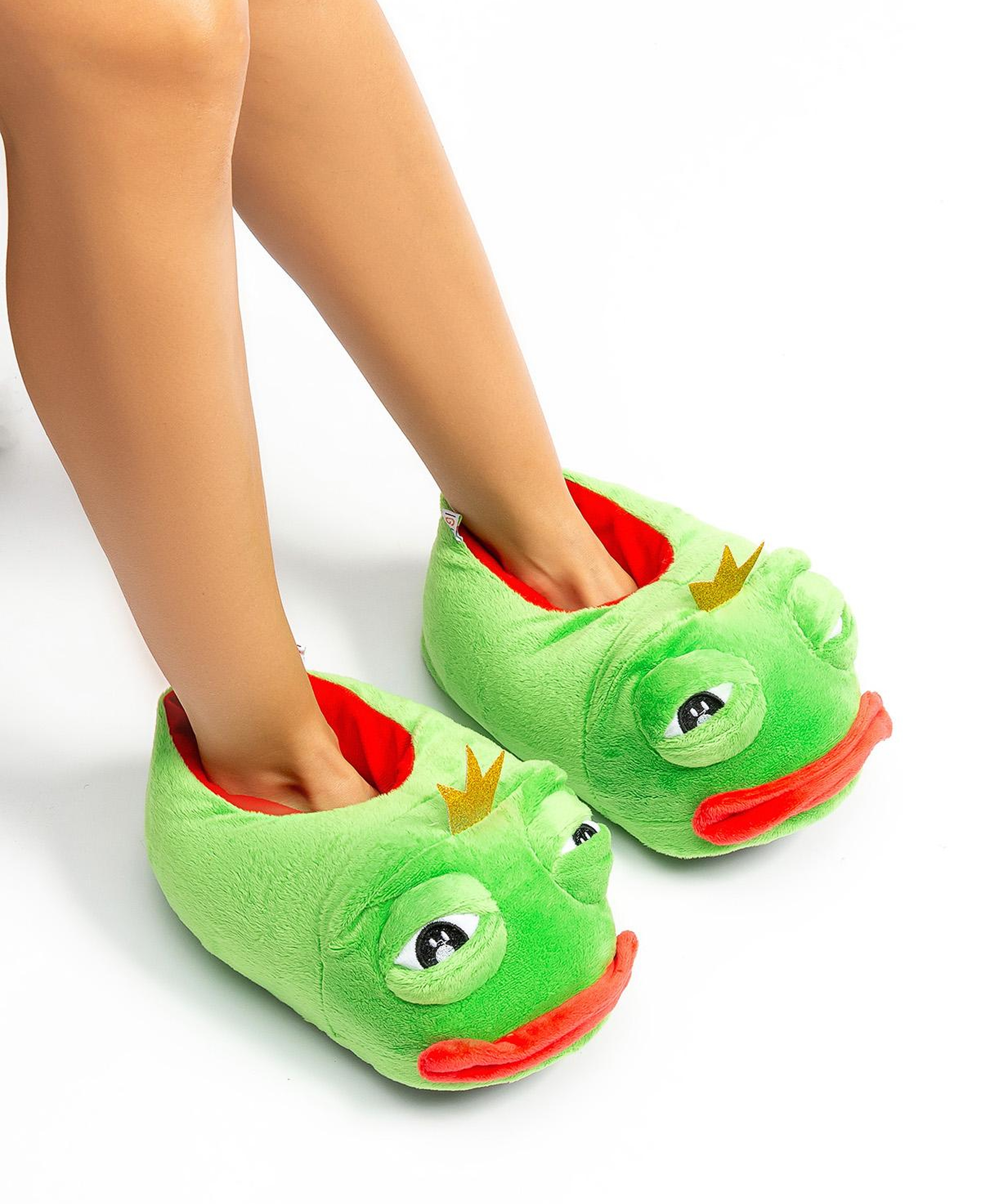Frog Unisex Hayvanlı Panduf Yeşil 36/41