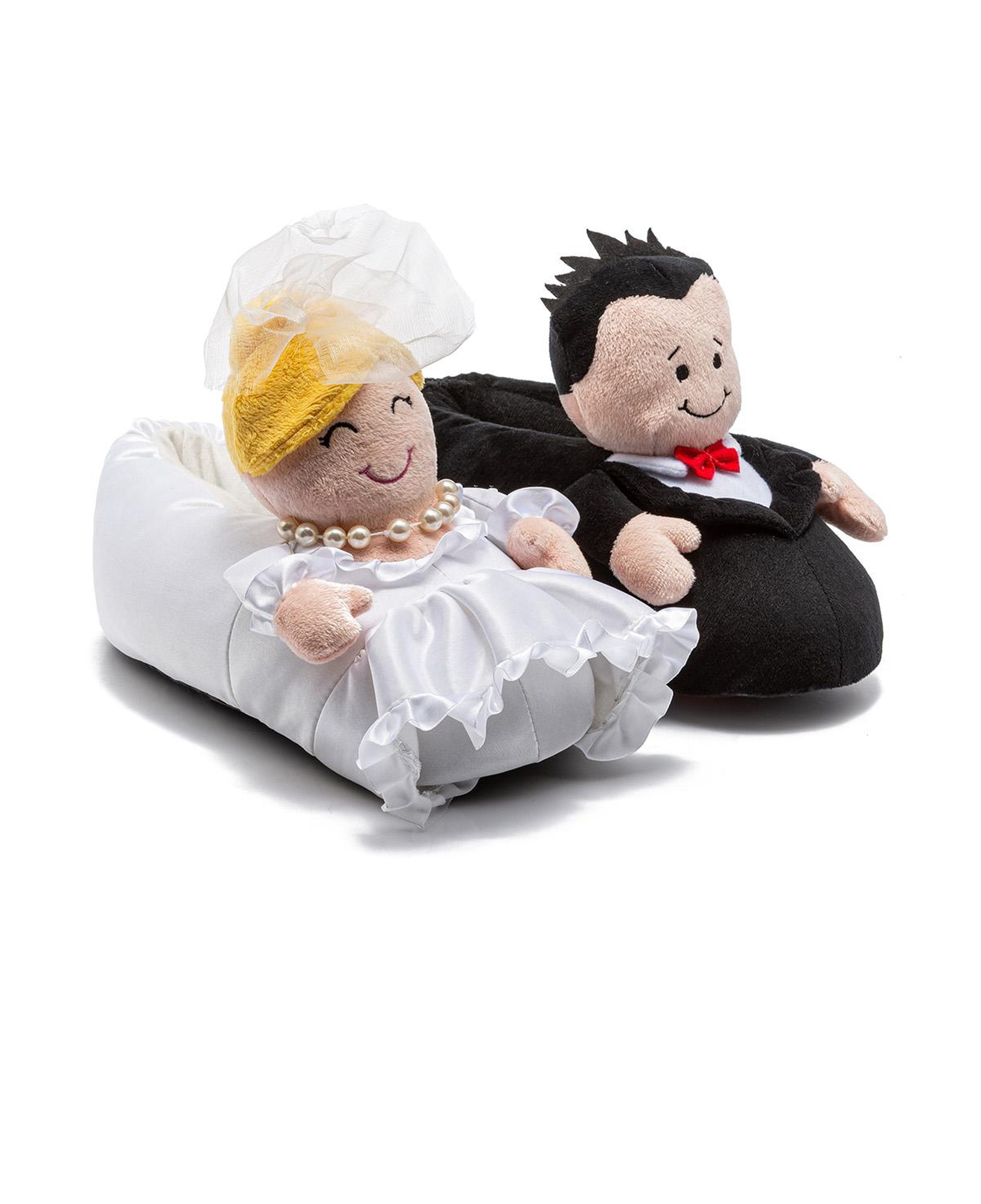Gelin-Damat Kadın Panduf Siyah-Beyaz 36/41