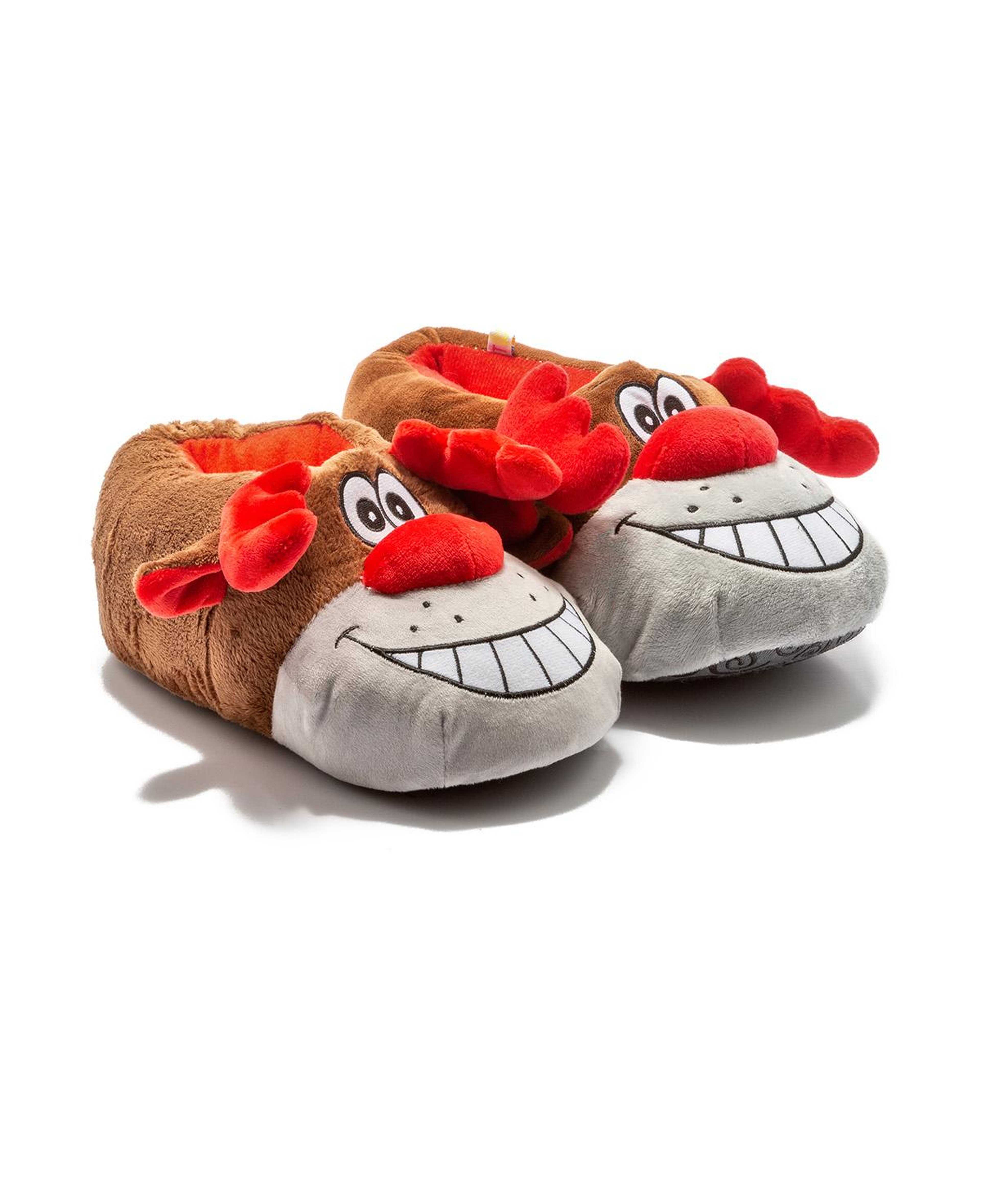 Happy Unisex Hayvanlı Panduf Kahverengi 36/43