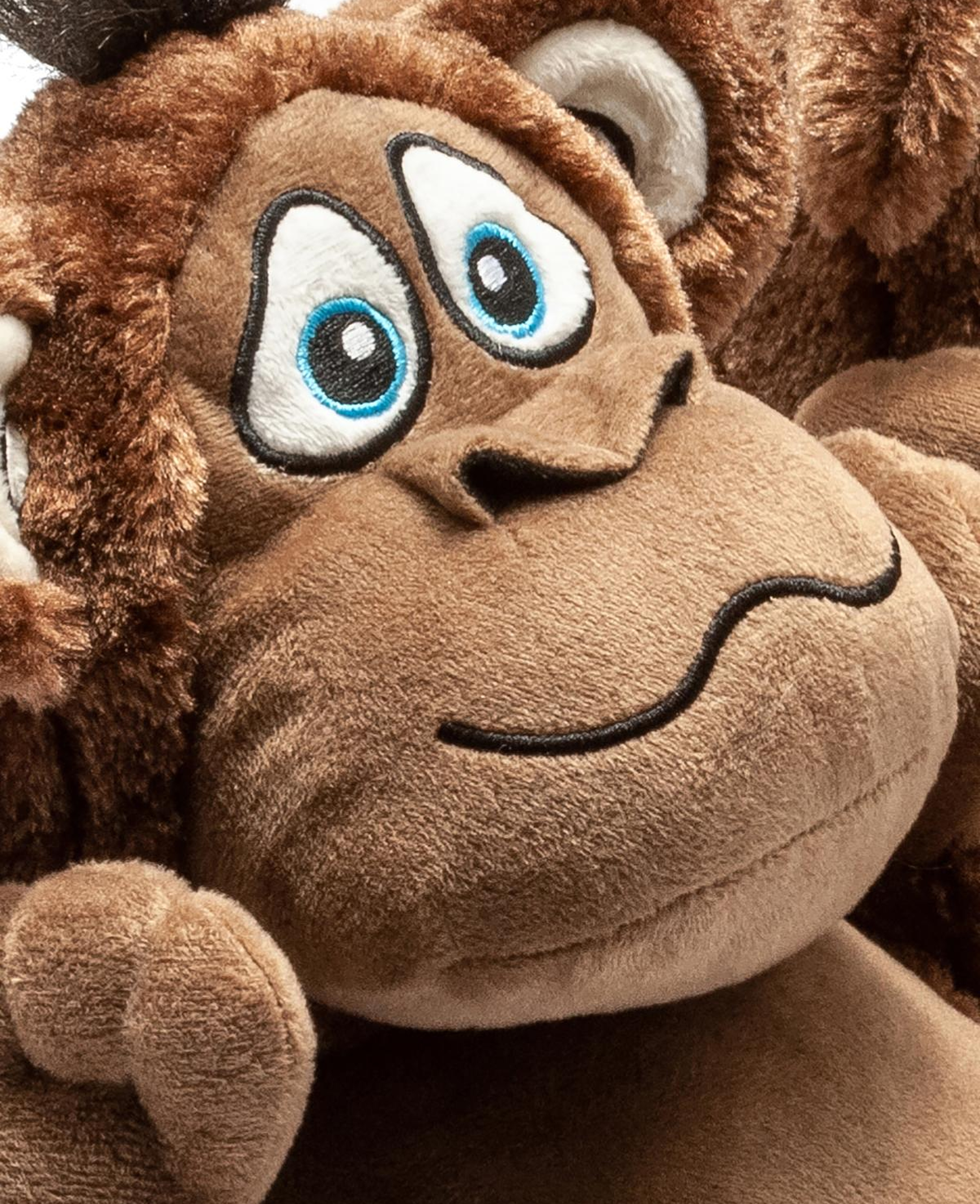 Monkey Unisex Hayvanlı Panduf Kahverengi 36/43