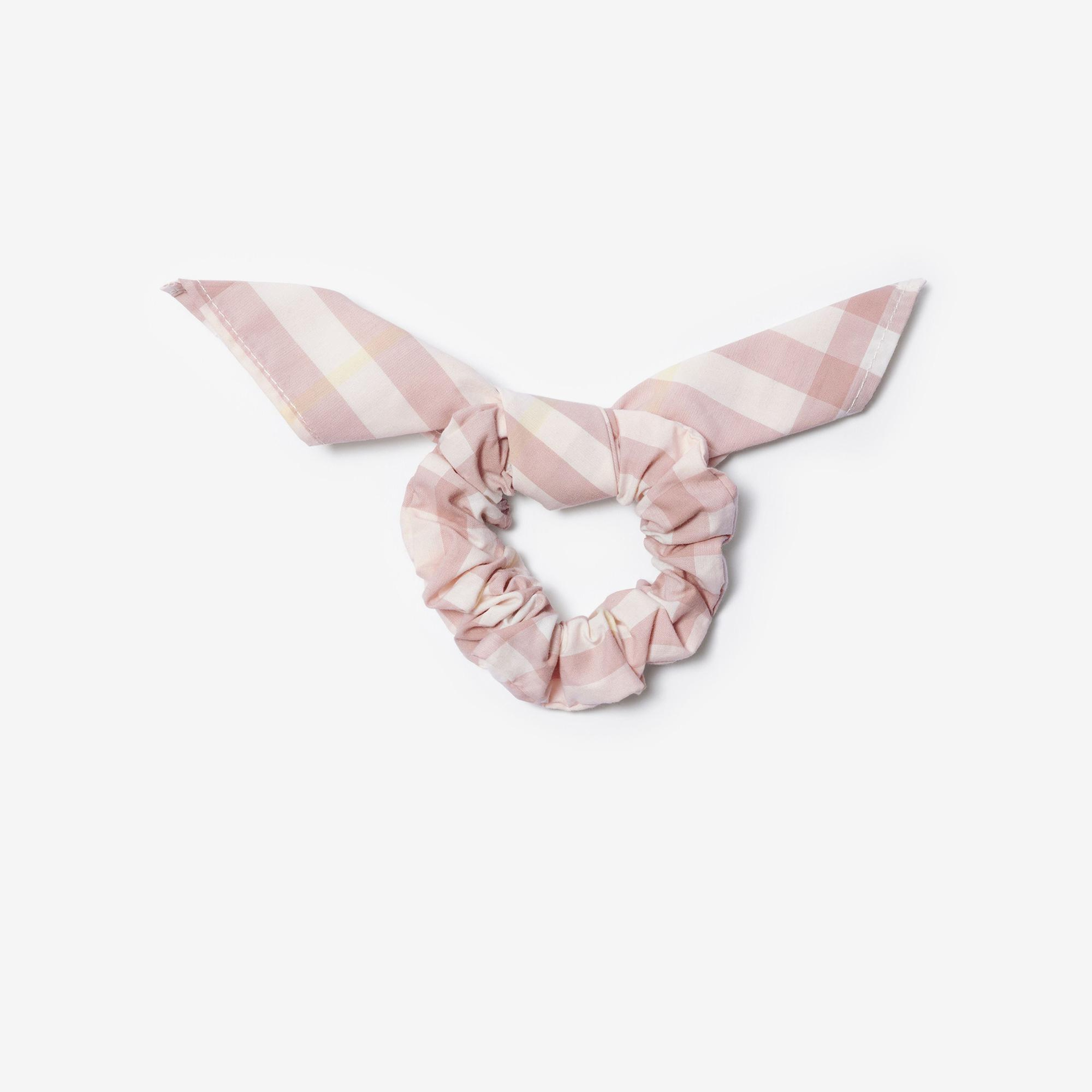 Burberry Check Cotton Çocuk Pembe Toka