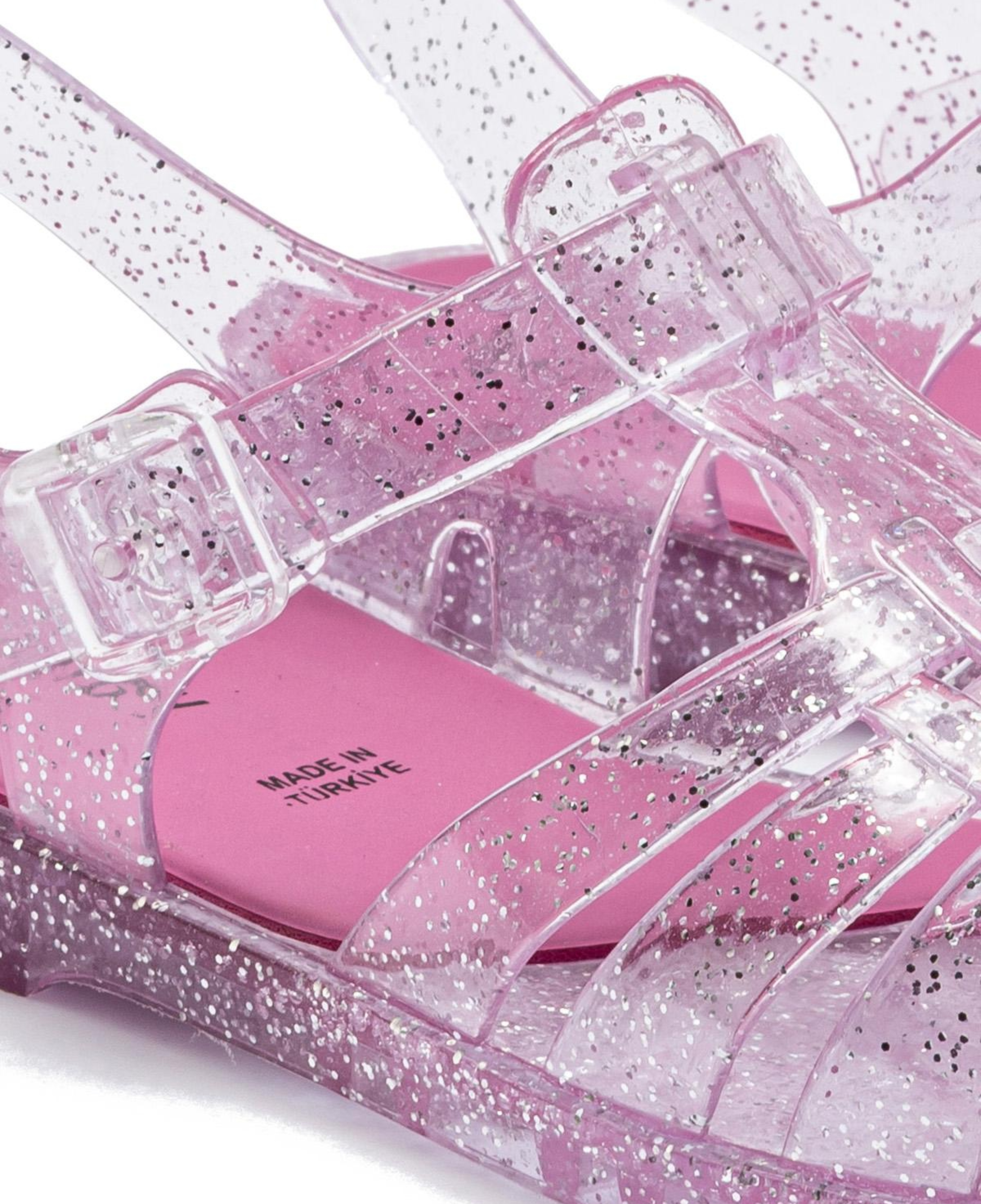 Carolina Kadın Sandalet Simli Pembe 36/40