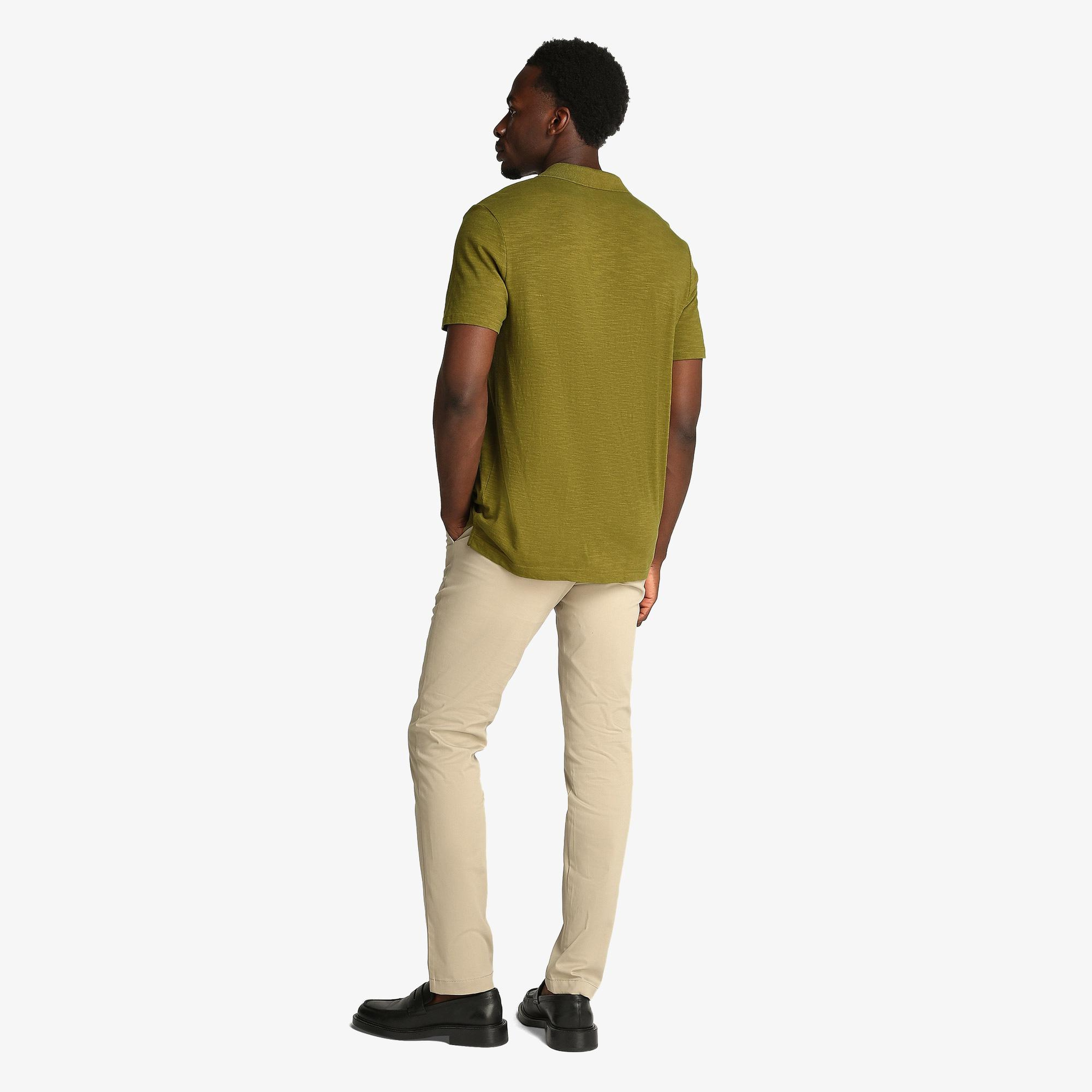 Calvin Klein Erkek Yeşil Polo