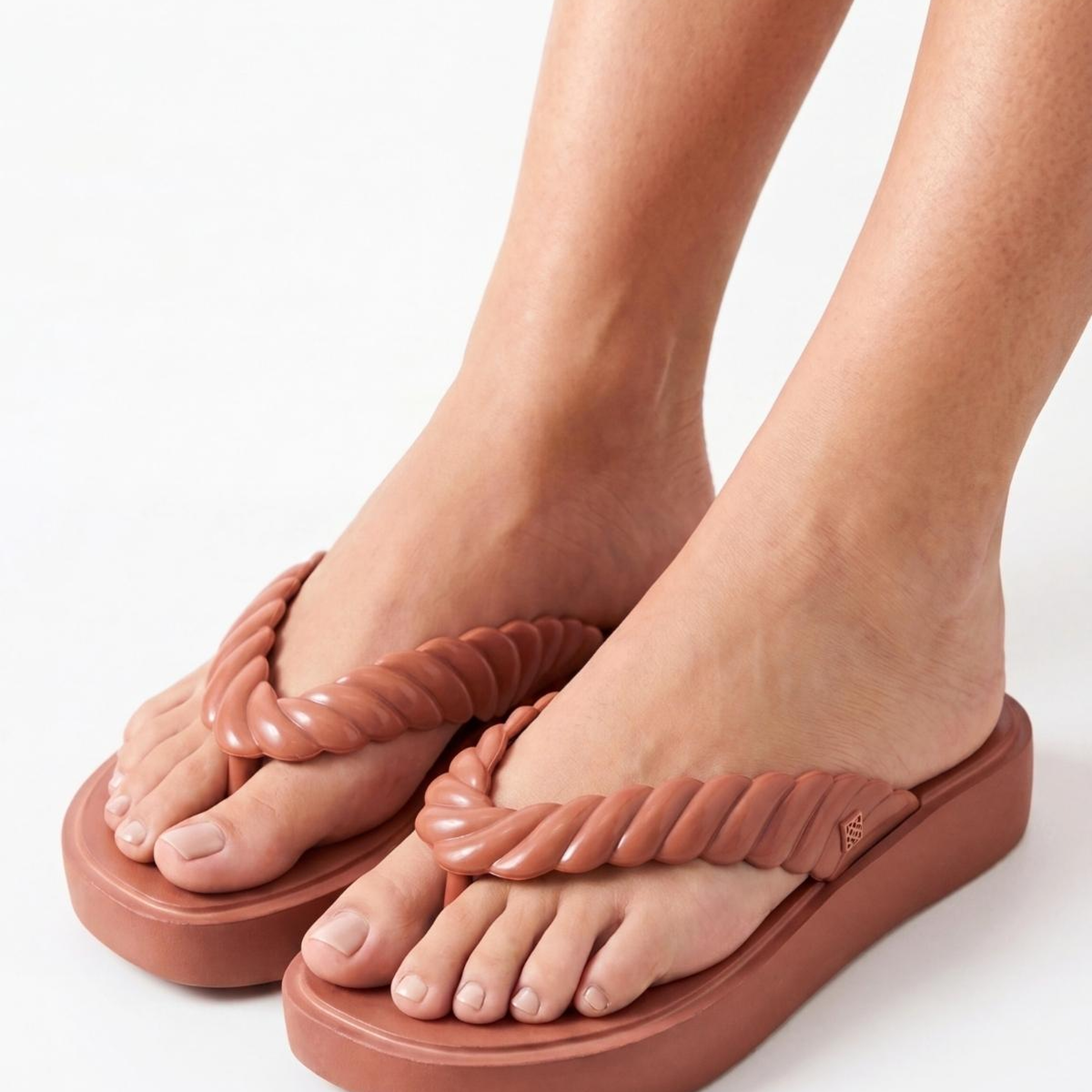 Rope Kadın Parmak Arası Terlik Pudra 35/40