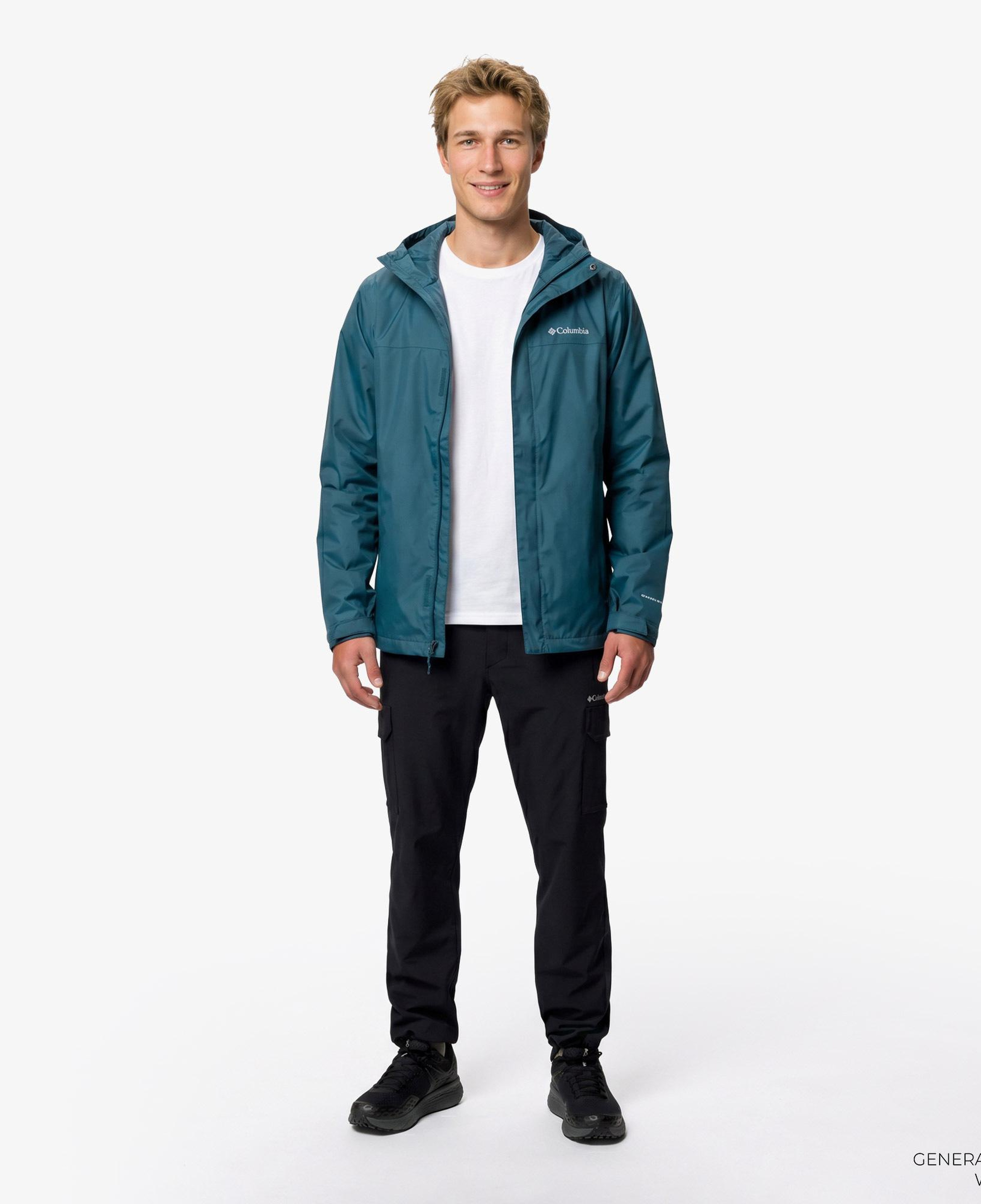Columbia Watertight II Erkek Mavi Yağmurluk