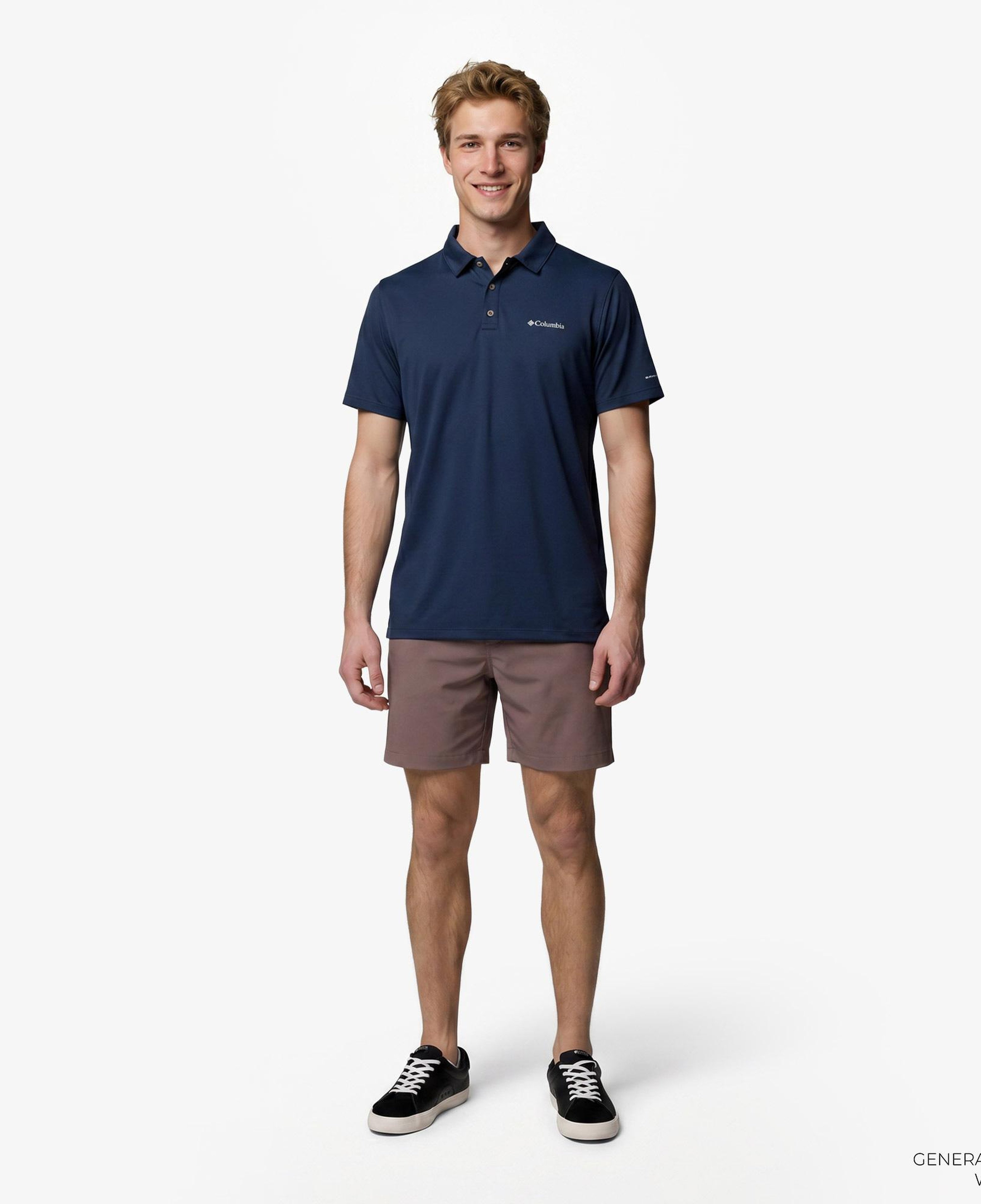 Columbia Tech Trail Utility Erkek Lacivert Polo