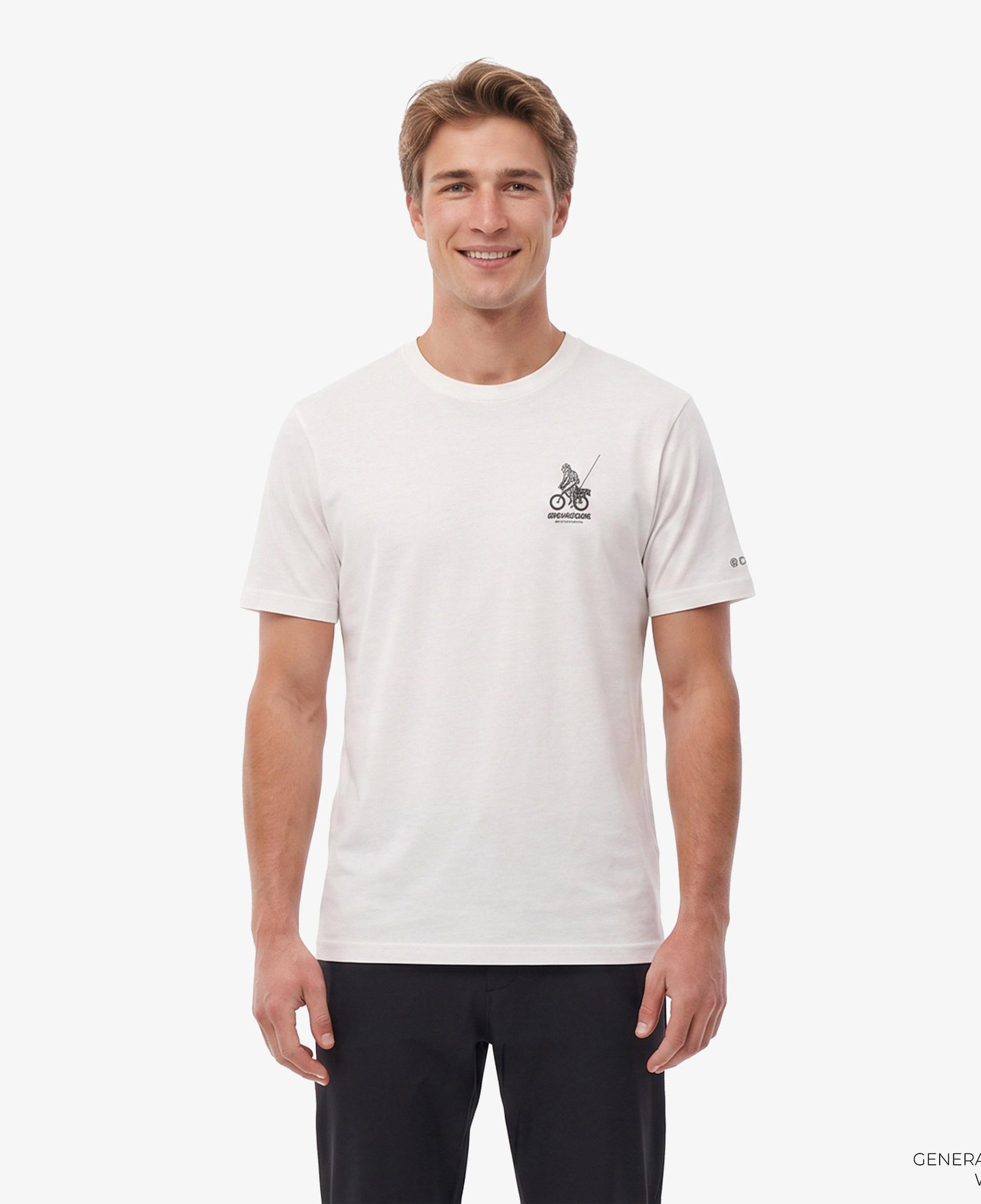 Columbia Ride Squatch Erkek Beyaz T-Shirt