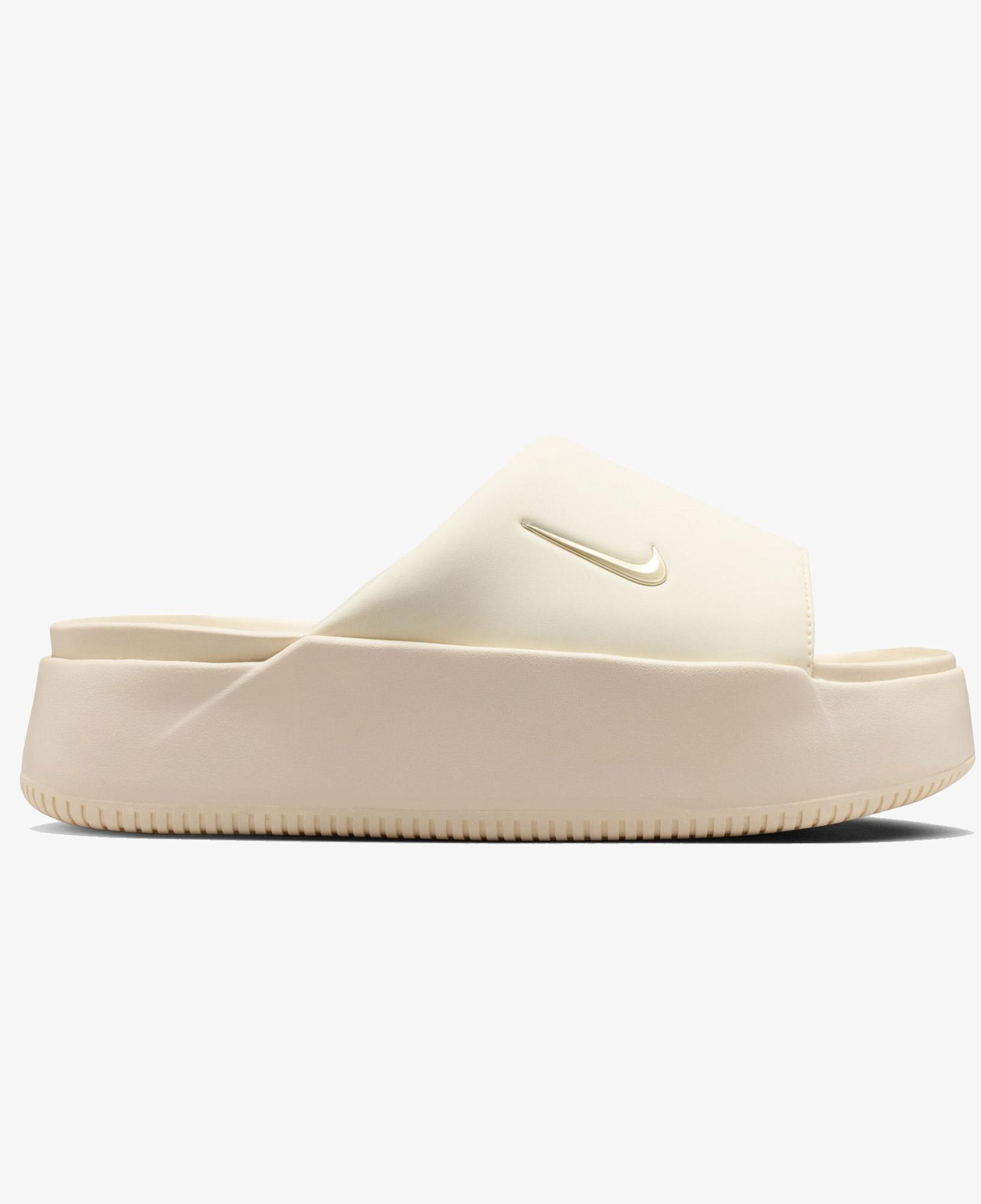 Nike Calm Elevation Kadın Krem Rengi Terlik