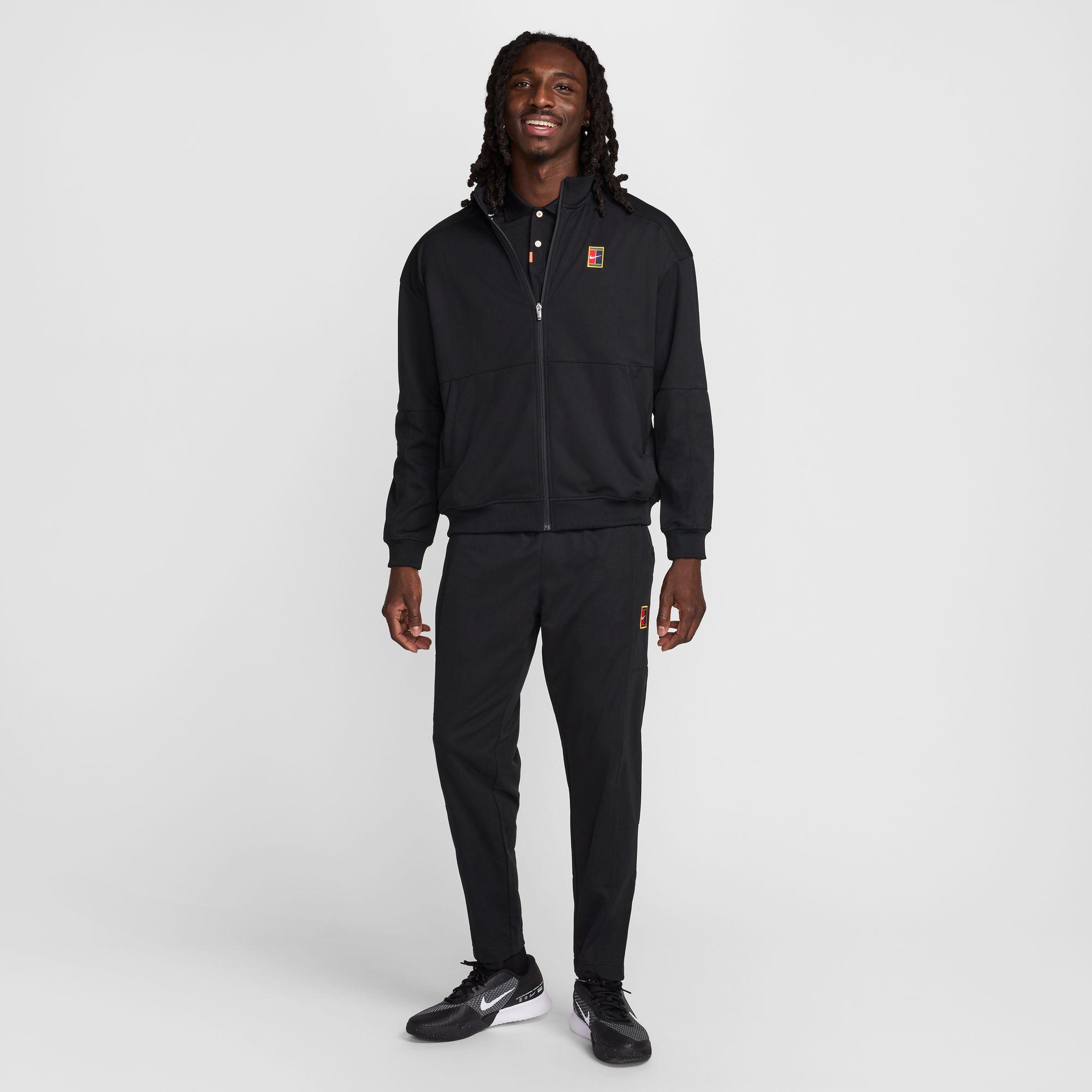 Nike Court Heritage Erkek Siyah Eşofman Altı