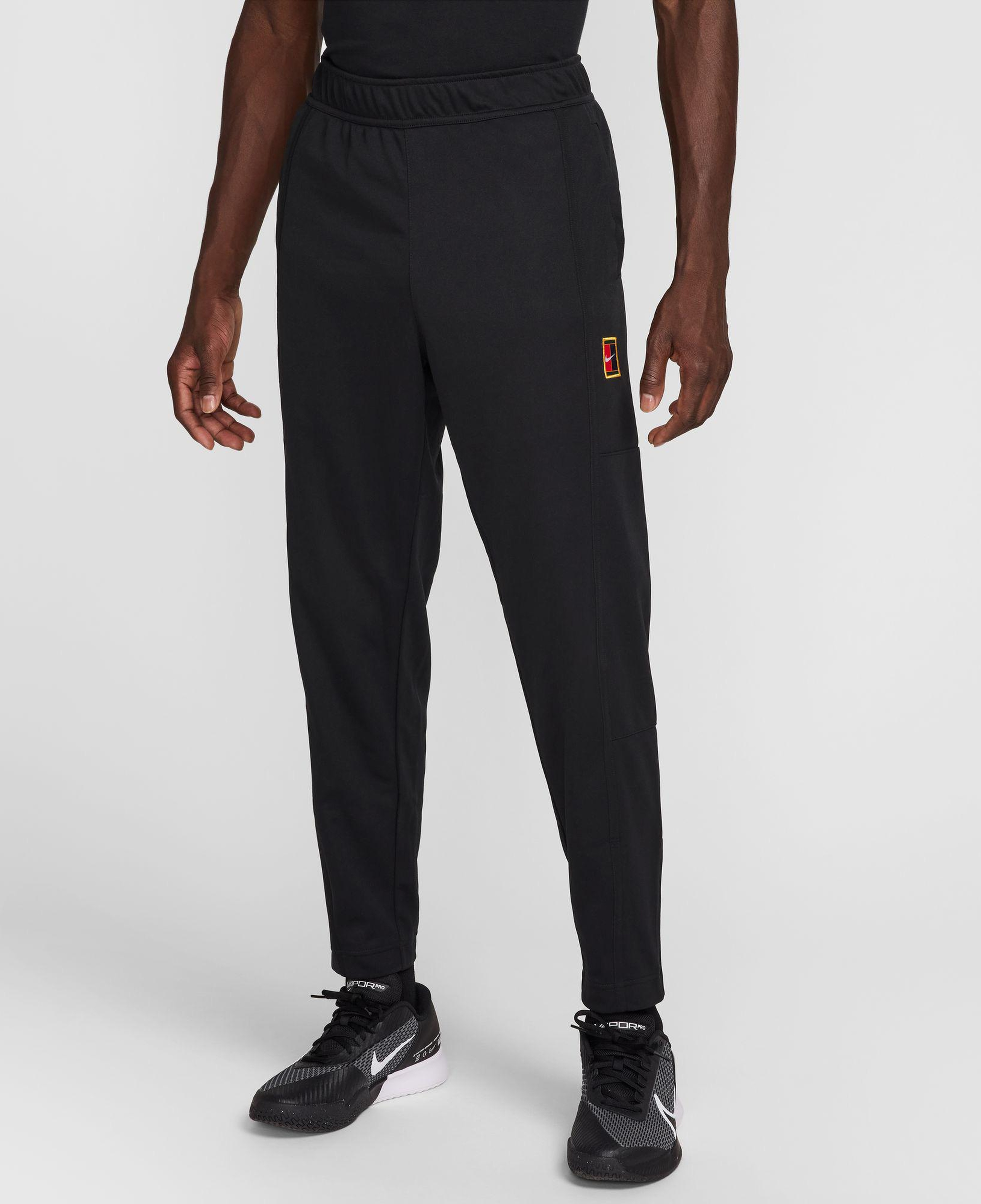 Nike Court Heritage Erkek Siyah Eşofman Altı