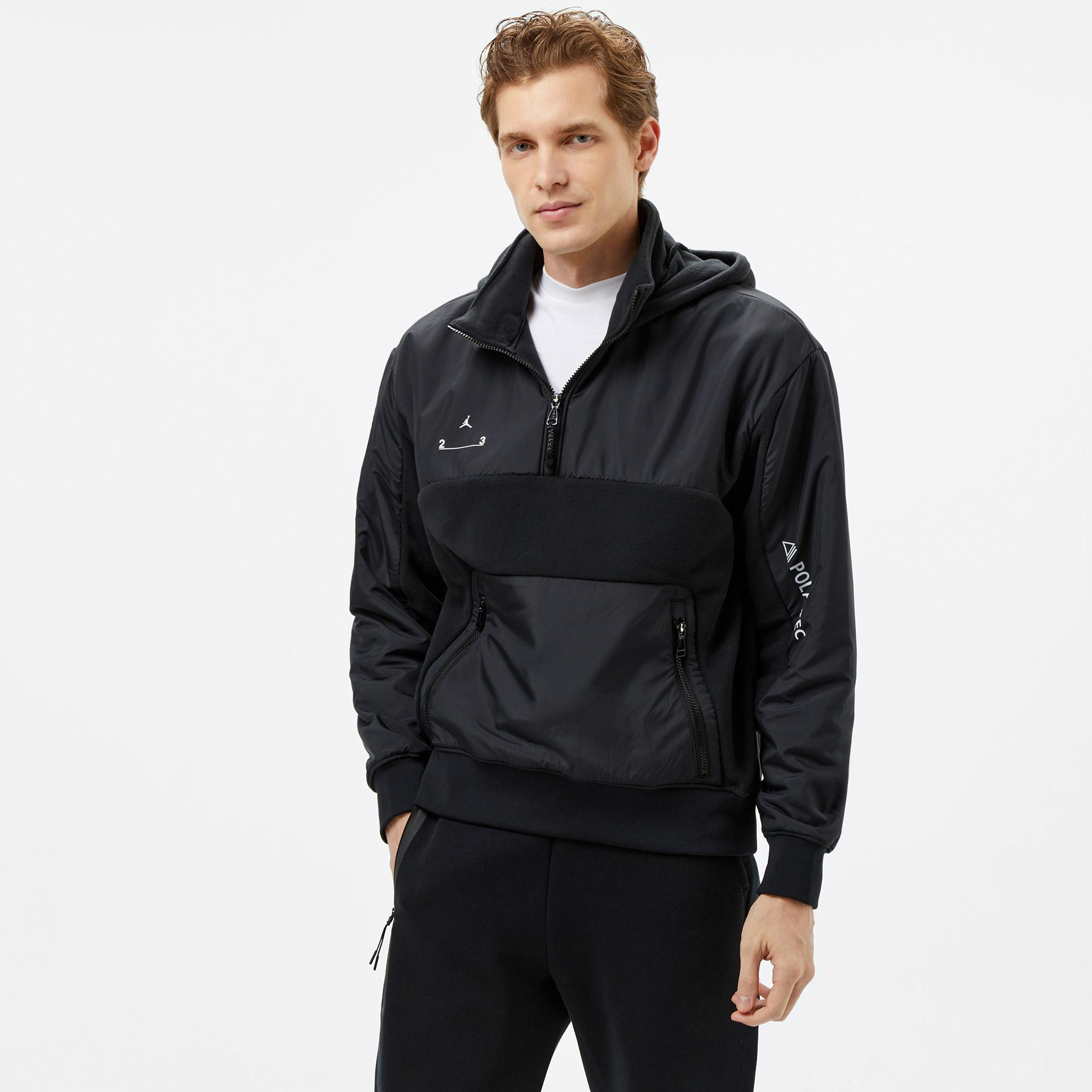Jordan 23E Pullover Erkek Siyah Sweatshirt