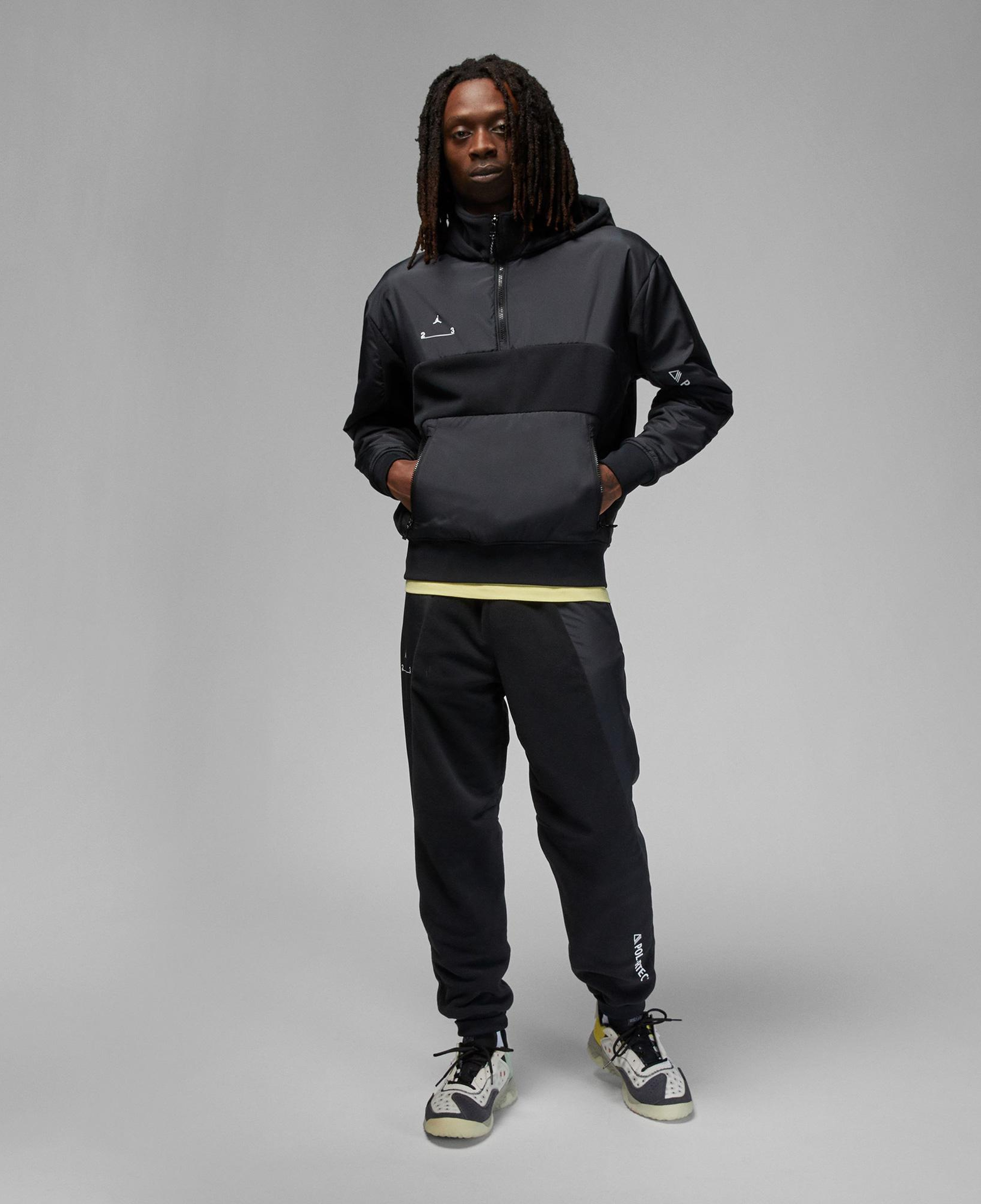 Jordan 23E Pullover Erkek Siyah Sweatshirt