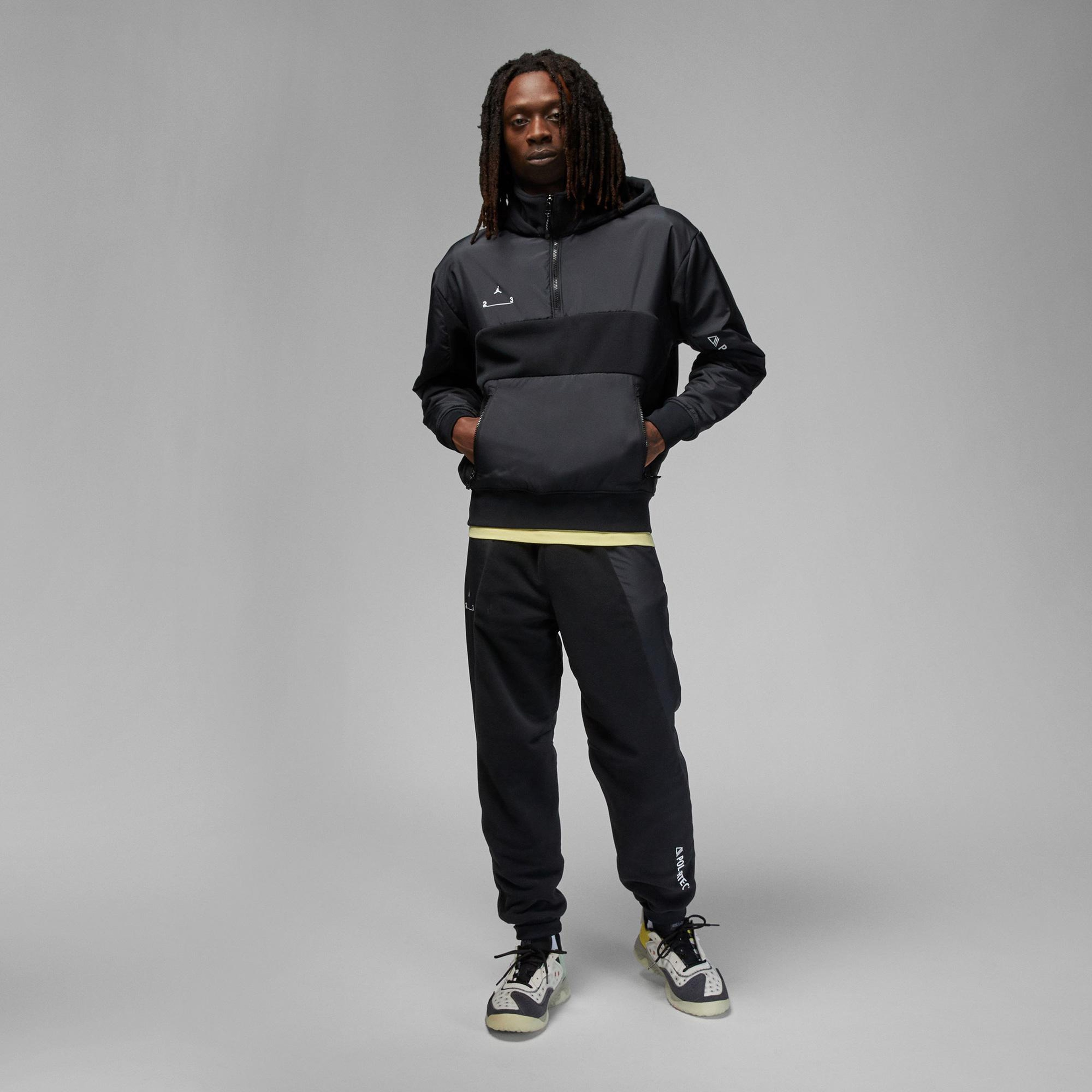 Jordan 23E Pullover Erkek Siyah Sweatshirt
