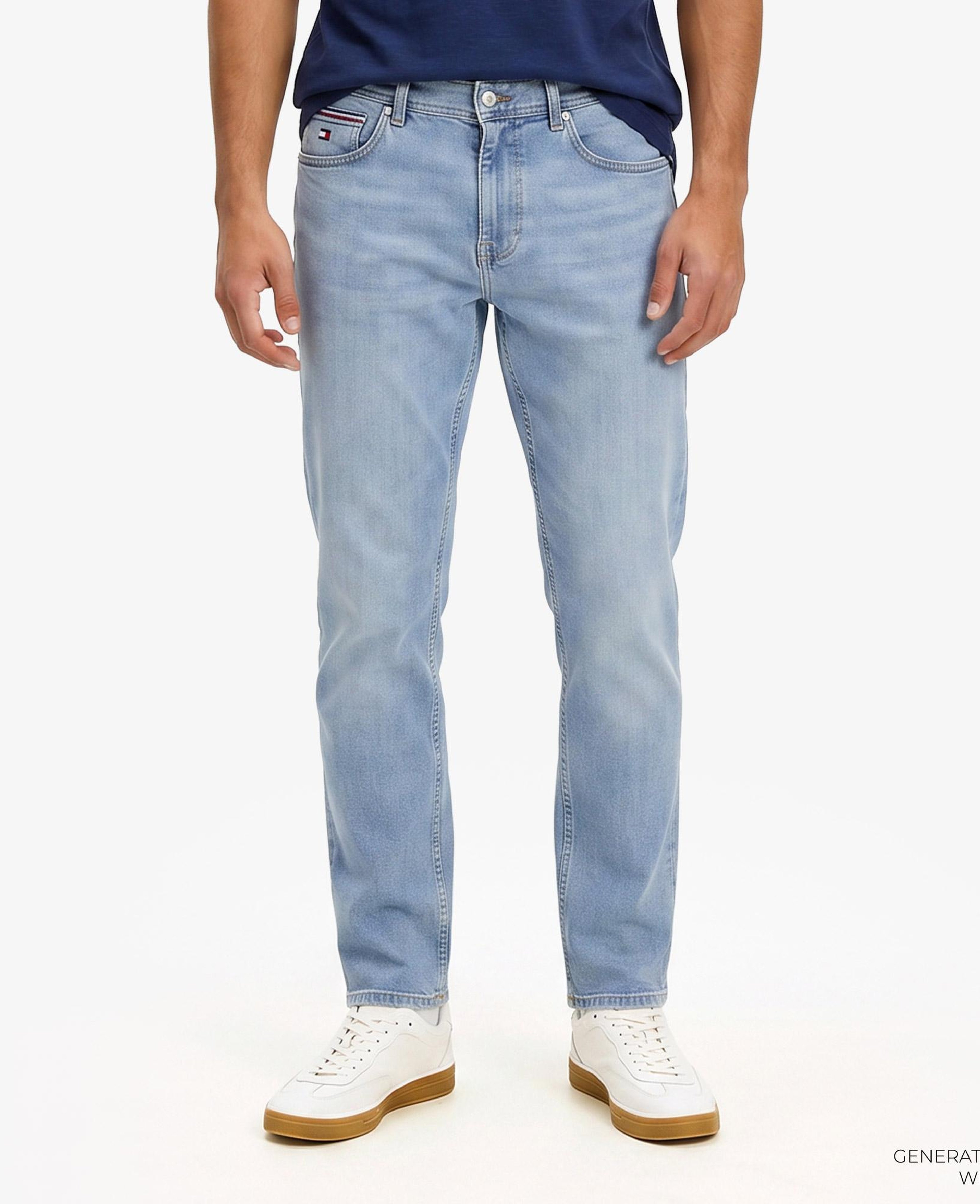 Tommy Hilfiger Erkek Mavi Pantolon