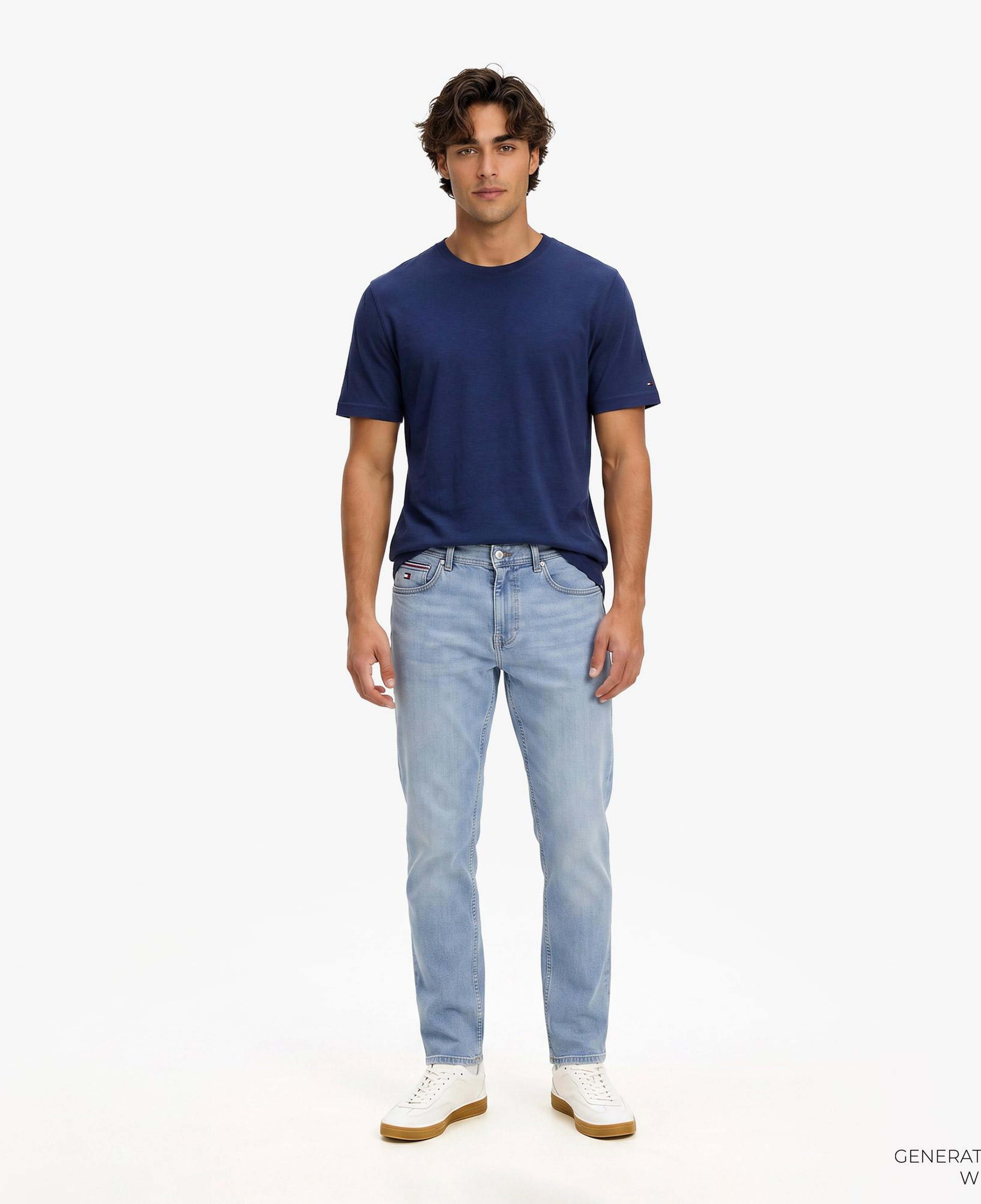 Tommy Hilfiger Erkek Mavi Pantolon