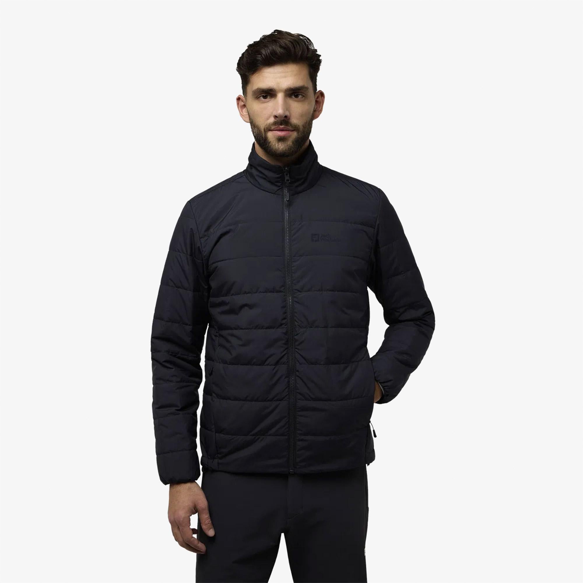 Jack Wolfskin Jasper 3in1 Erkek Lacivert Outdoor Ceket