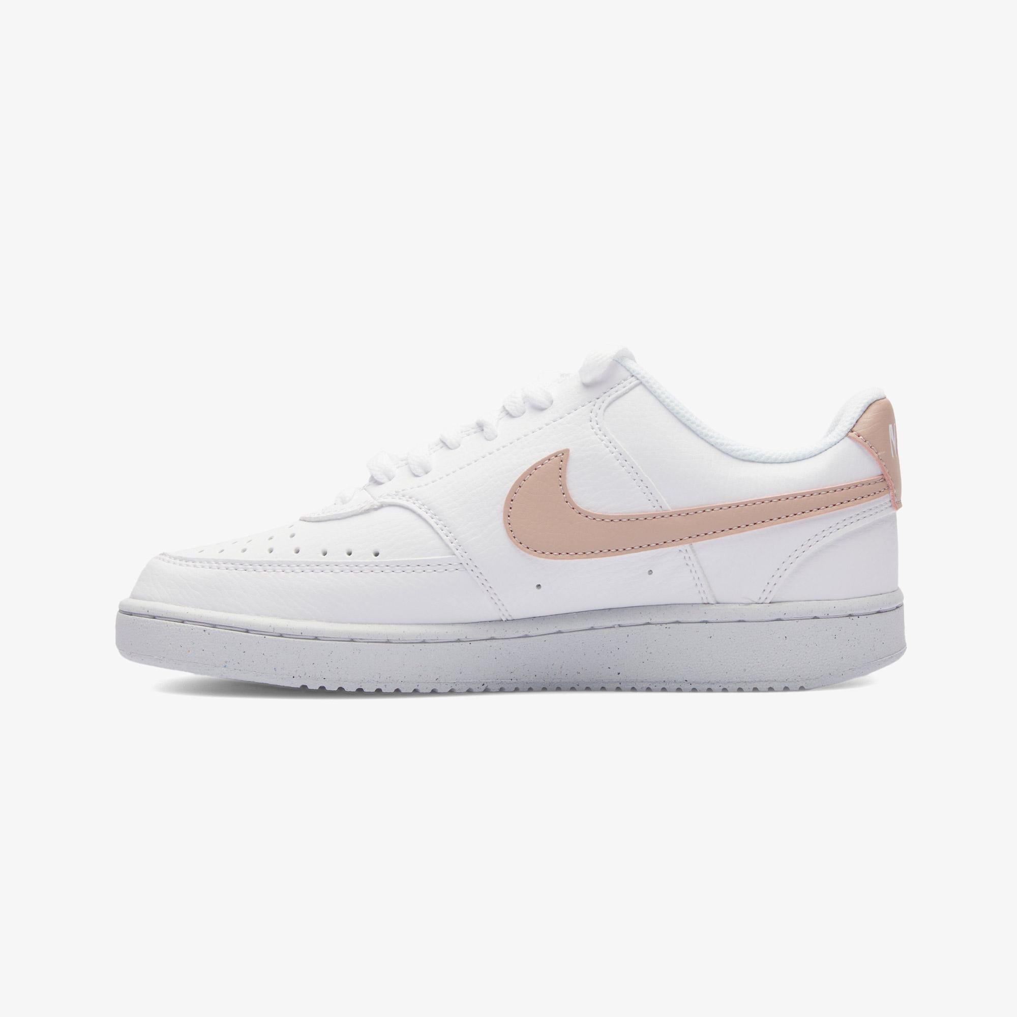 Nike Court Vision Low Next Nature Kadın Beyaz Spor Ayakkabı