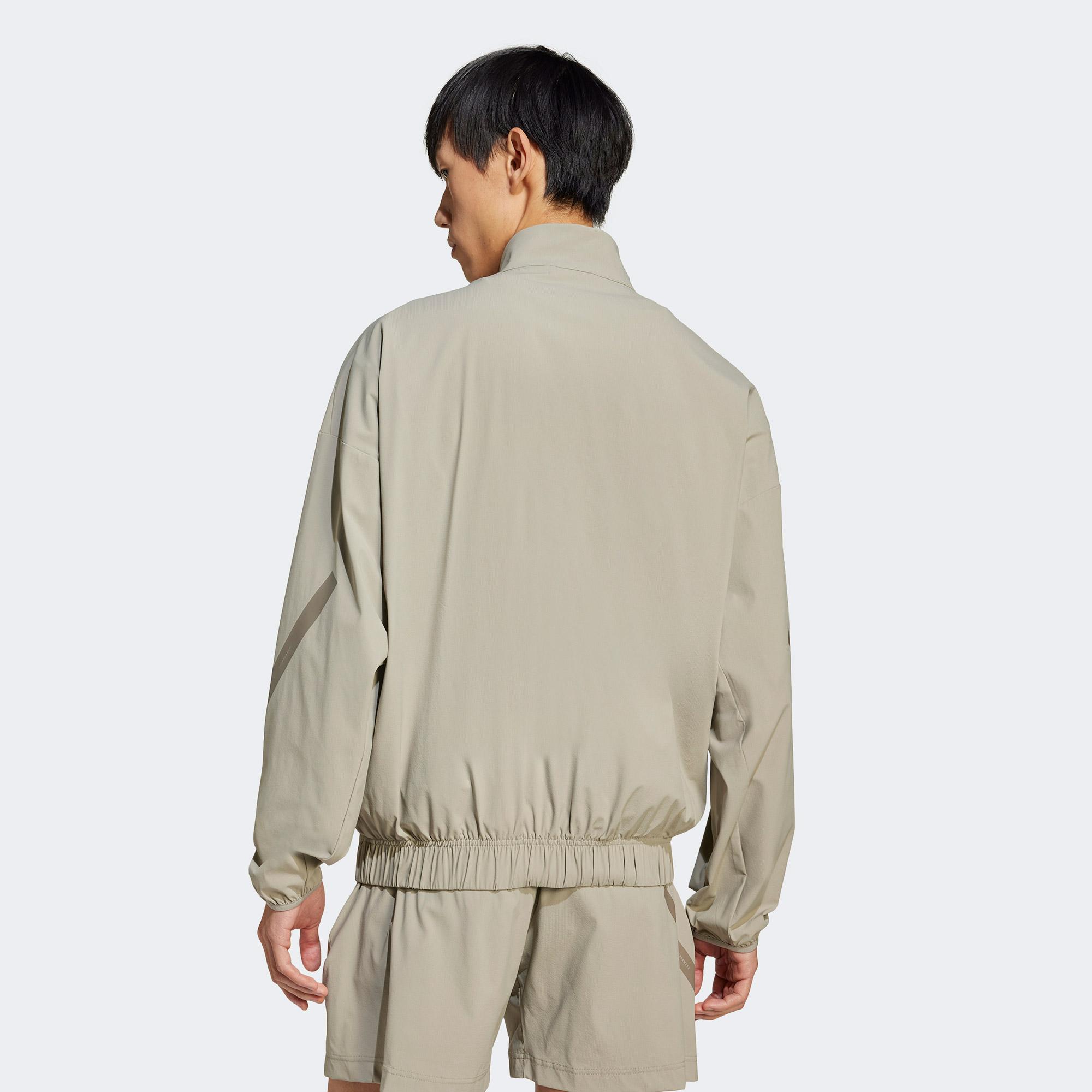 adidas Z.N.E. Woven Erkek Bej Eşofman Üstü