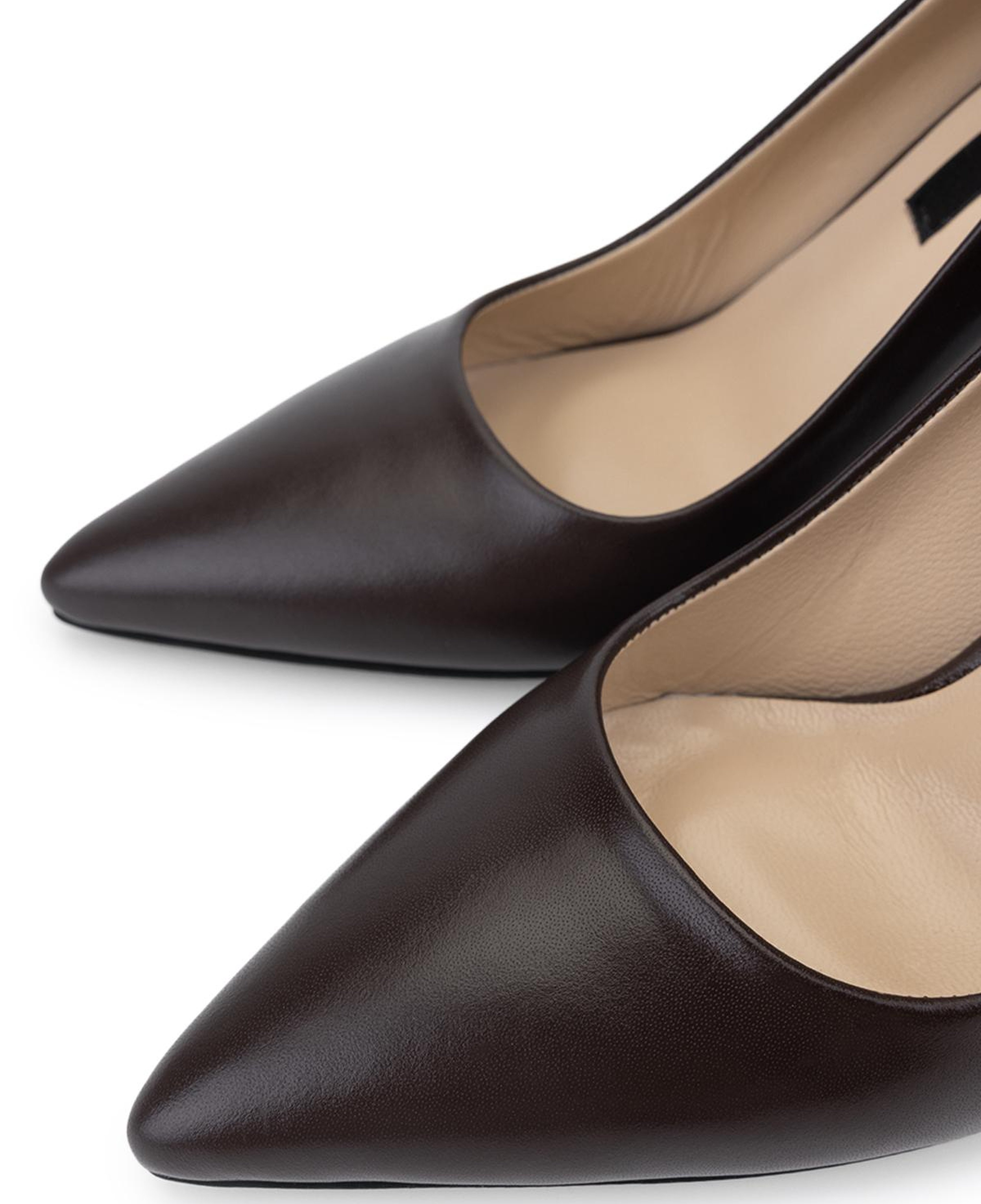 Tamer Tanca Kadın Hakiki Deri Kahverengi Topuklu Ayakkabı