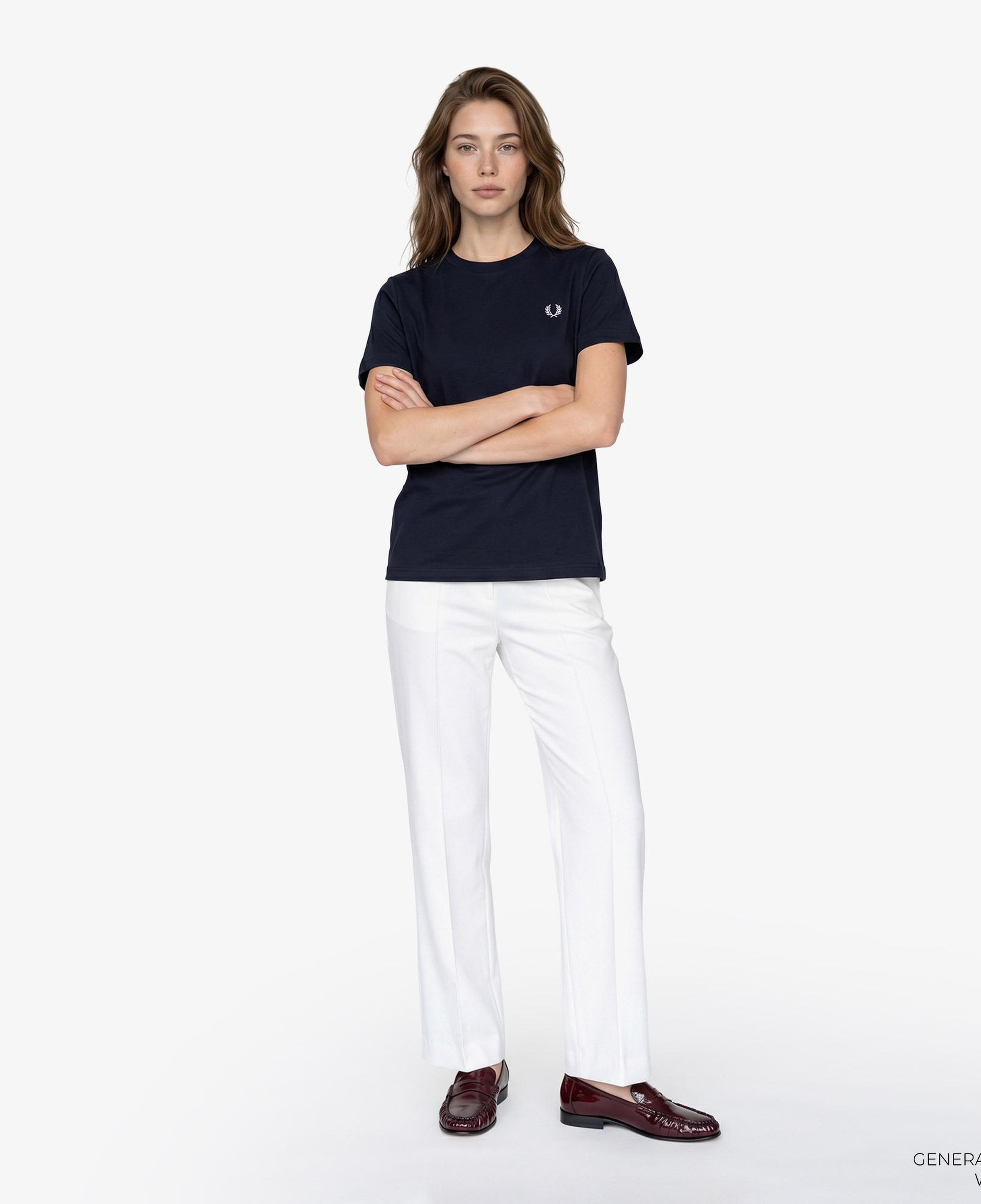 Fred Perry Kadın Lacivert T-Shirt