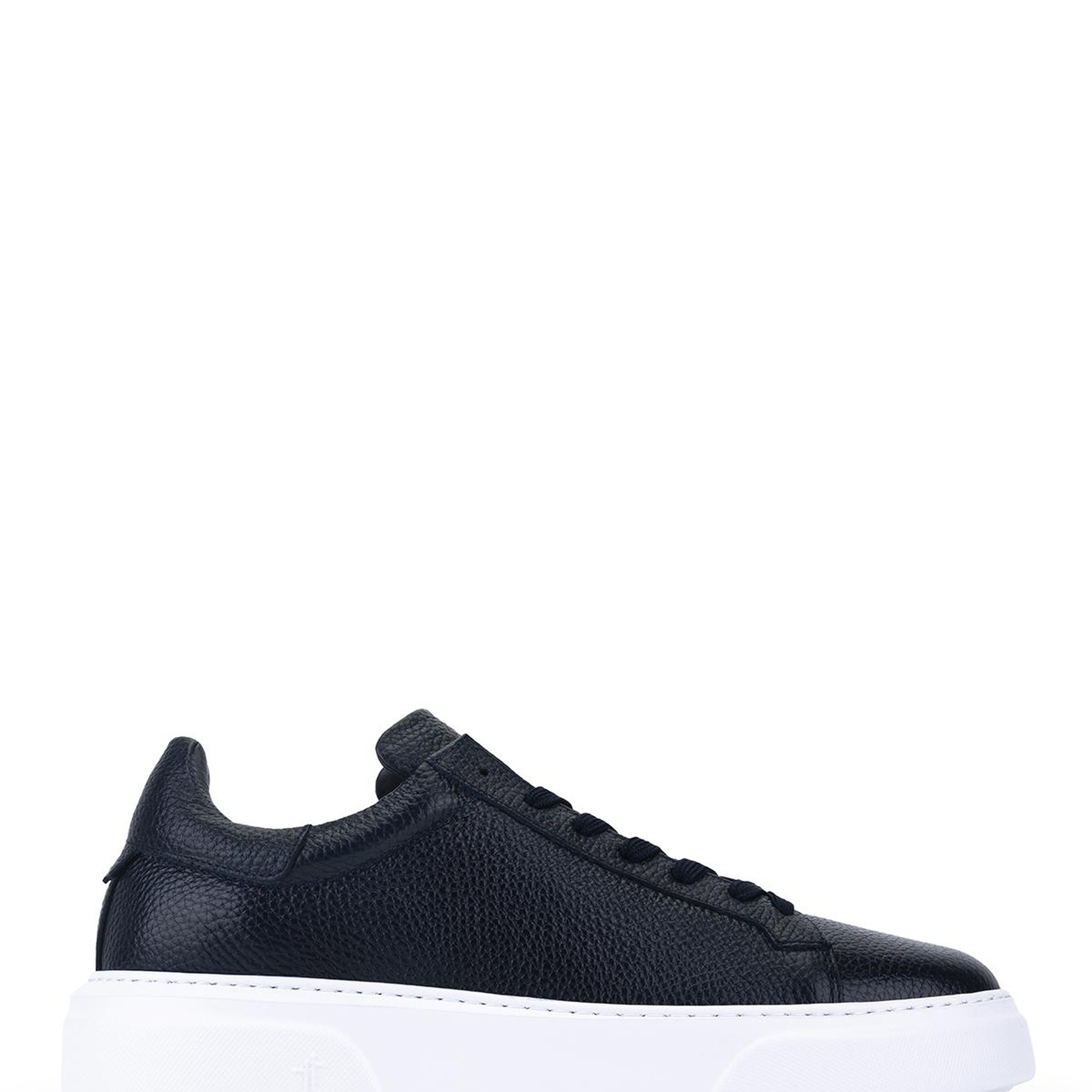 Tamer Tanca Erkek Hakiki Deri Lacivert Sneakers & Spor Ayakkabı