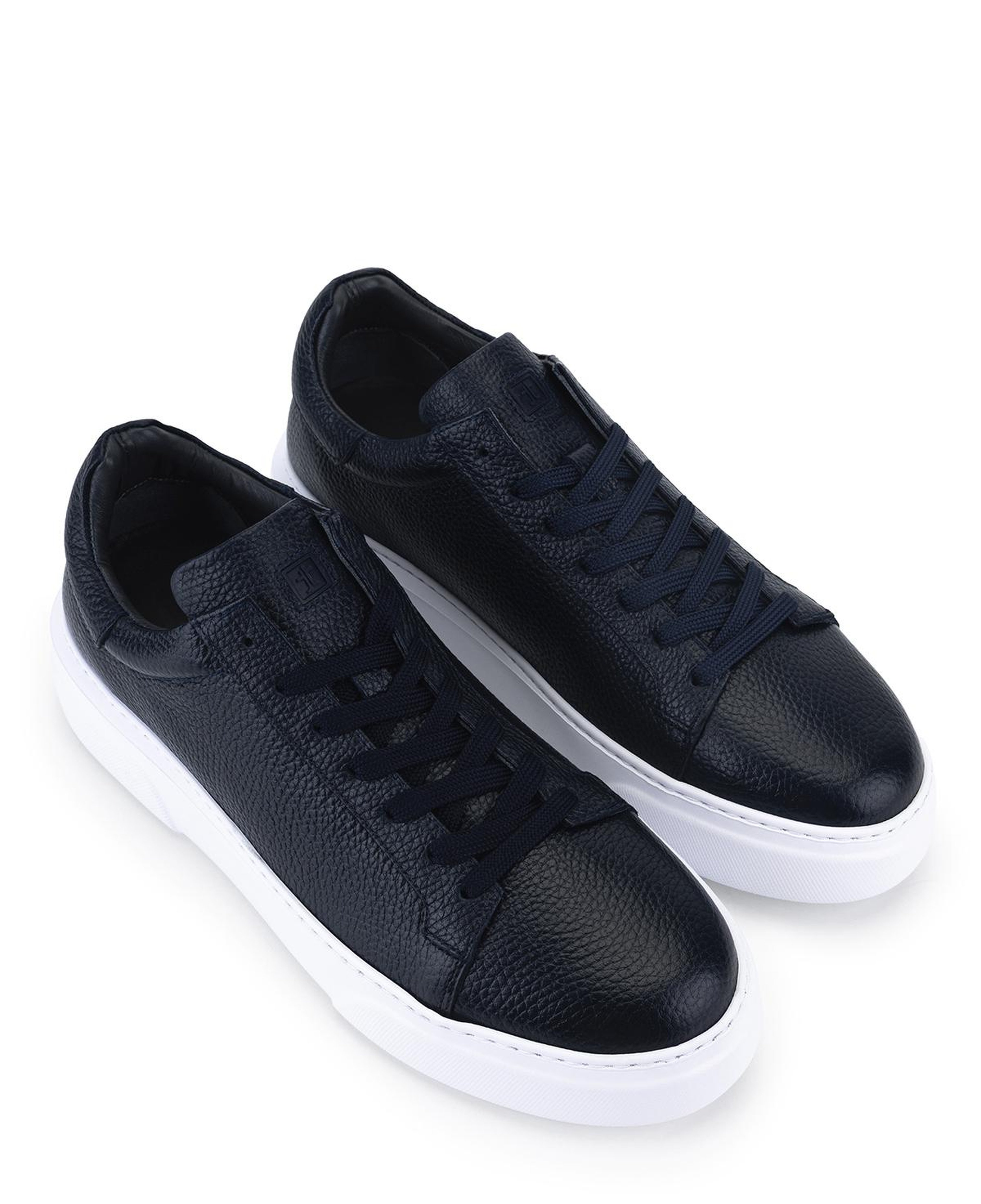 Tamer Tanca Erkek Hakiki Deri Lacivert Sneakers & Spor Ayakkabı