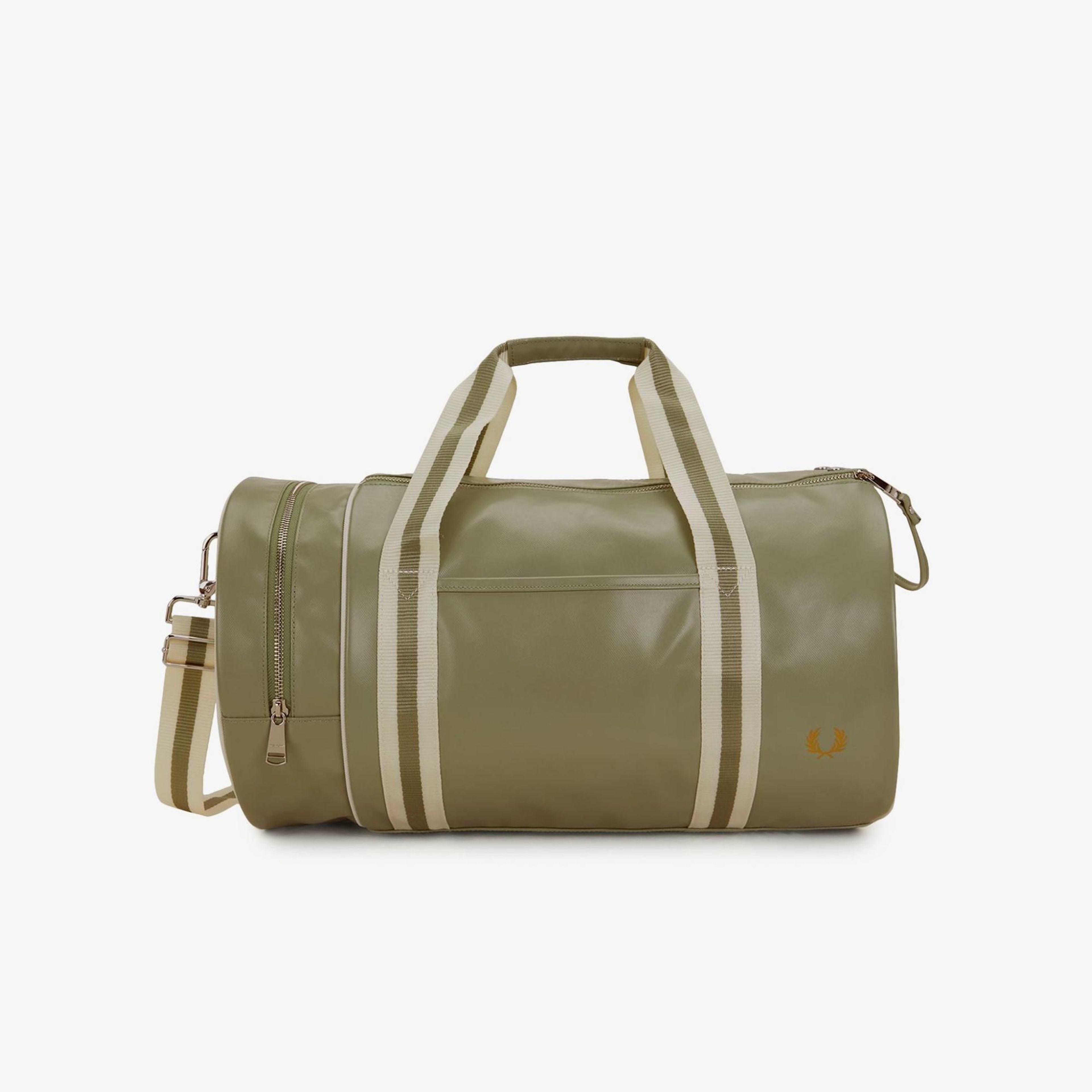 Fred Perry Classic Barrel Unisex Yeşil Çanta