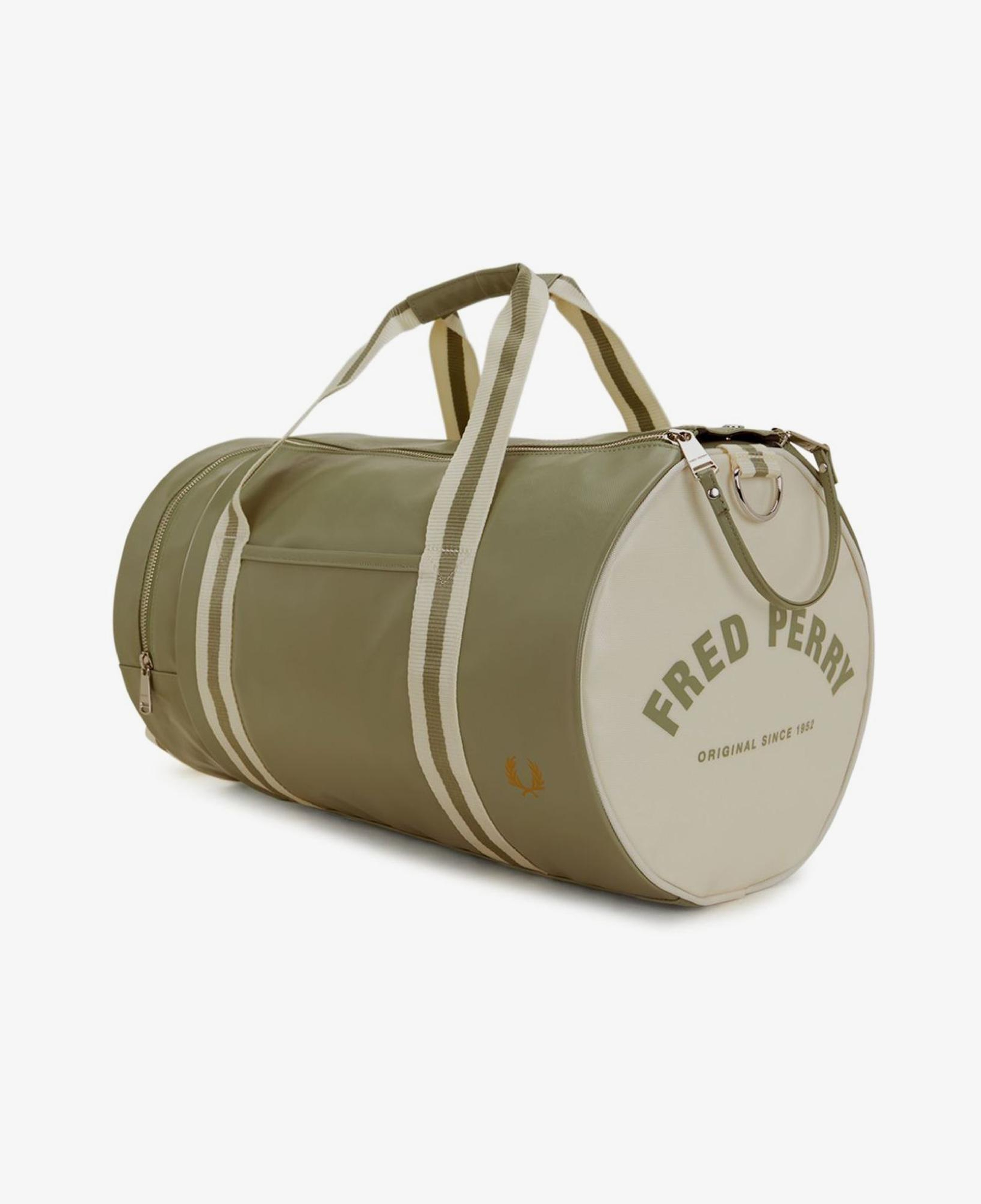 Fred Perry Classic Barrel Unisex Yeşil Çanta