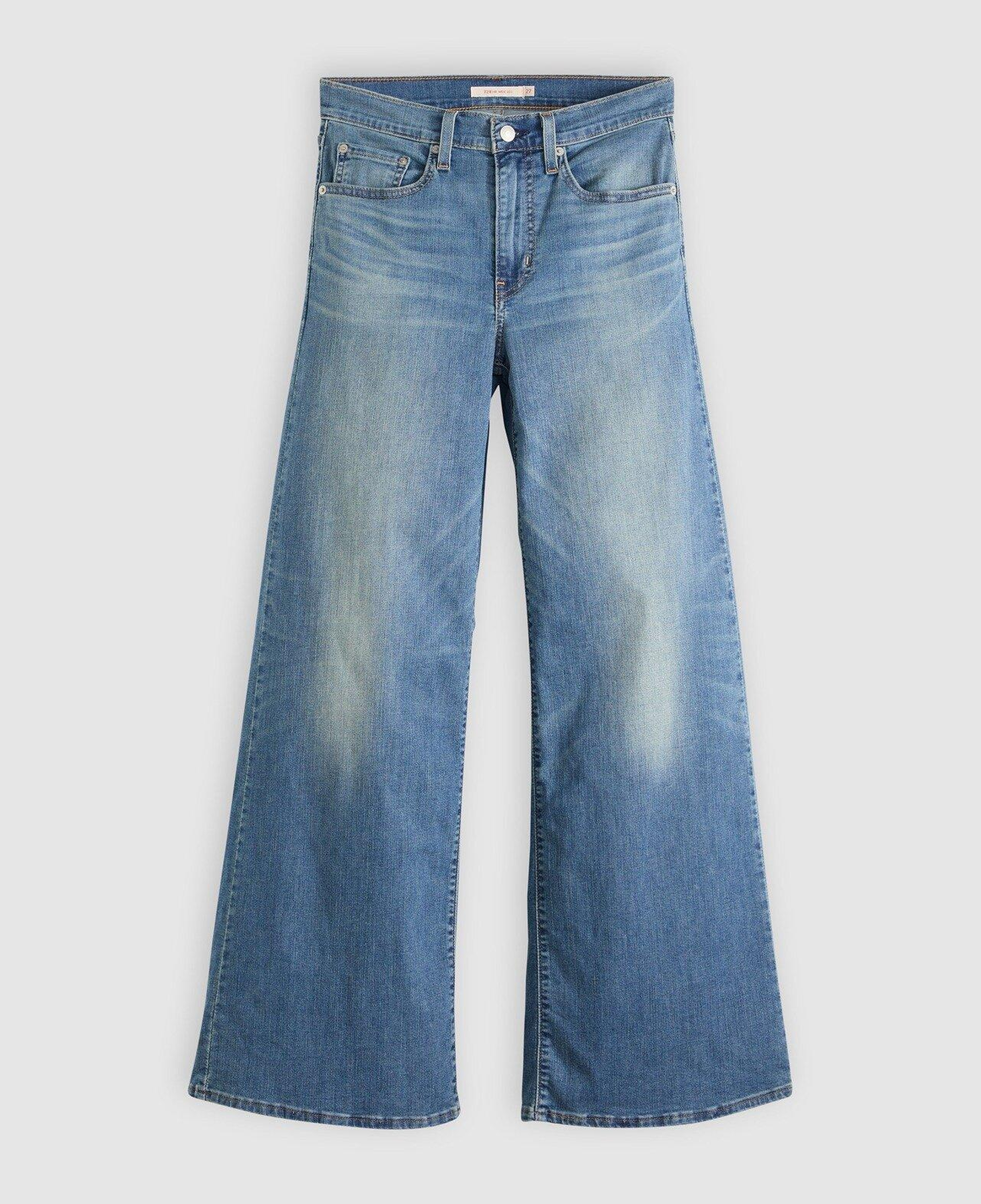 728 High Rise Wide Leg Kadın Jean Pantolon - Quiet Cool