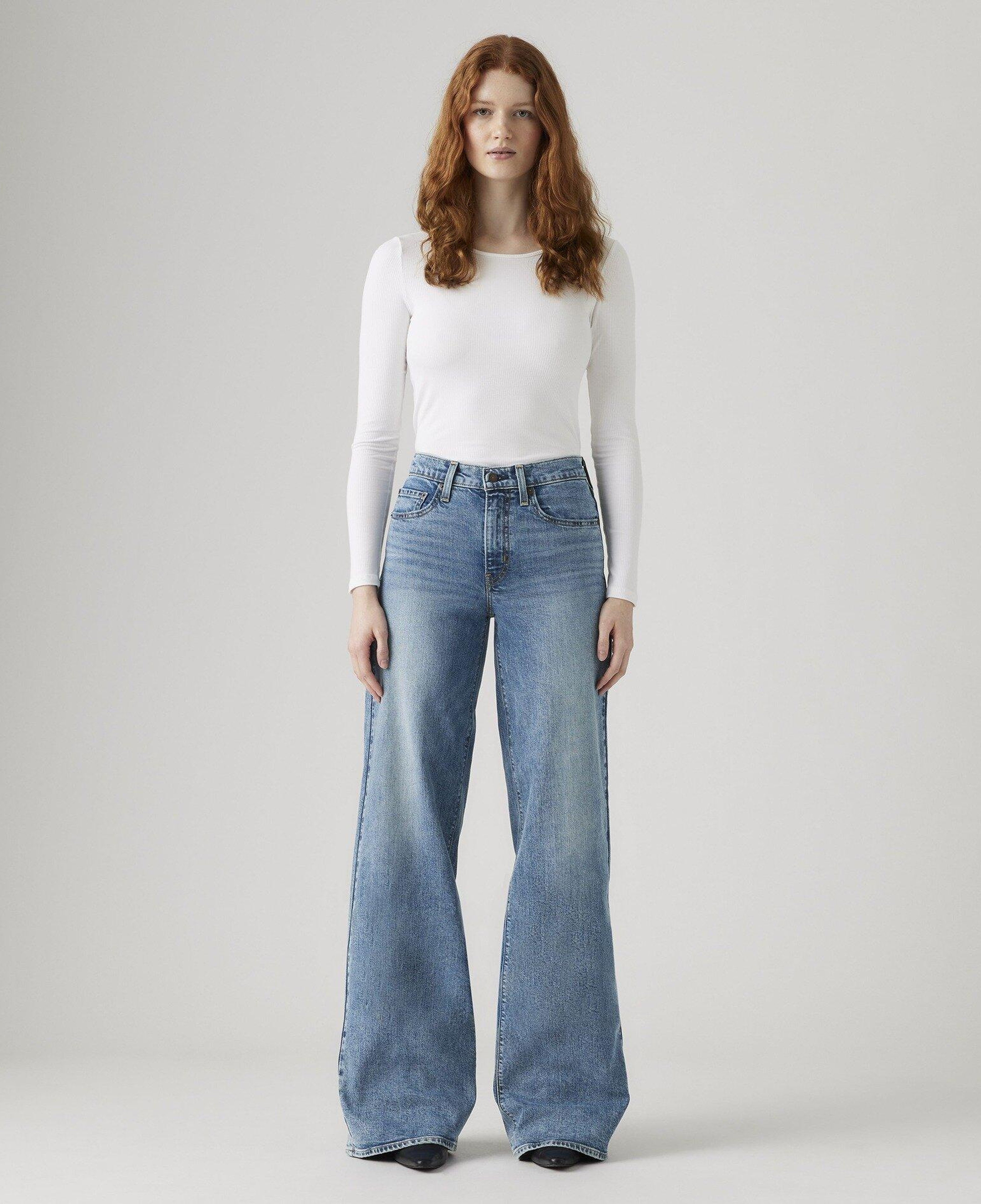 728 High Rise Wide Leg Kadın Jean Pantolon - Sweet Success