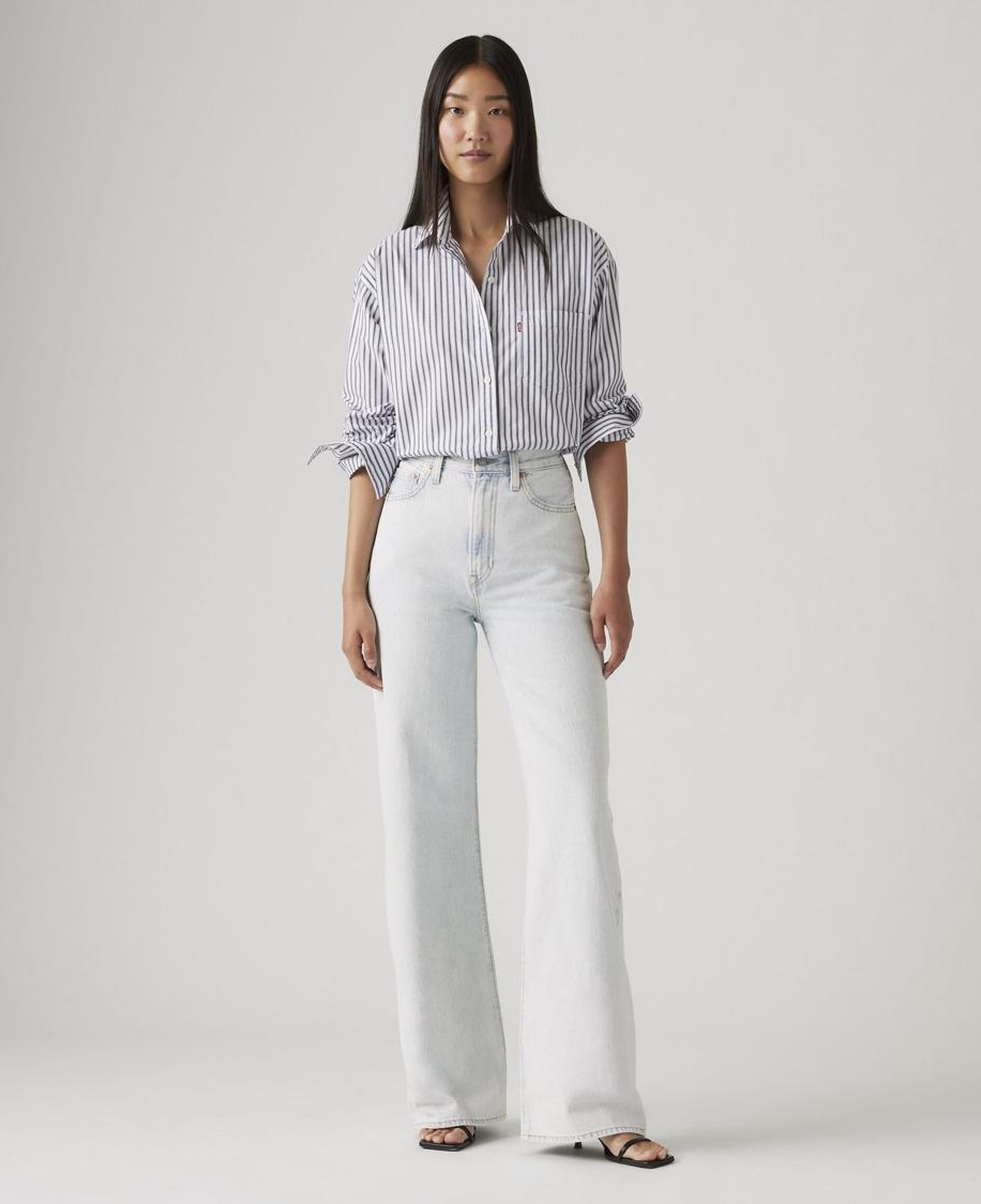 Ribcage Wide Leg Kadın Jean Pantolon - Be Prepared