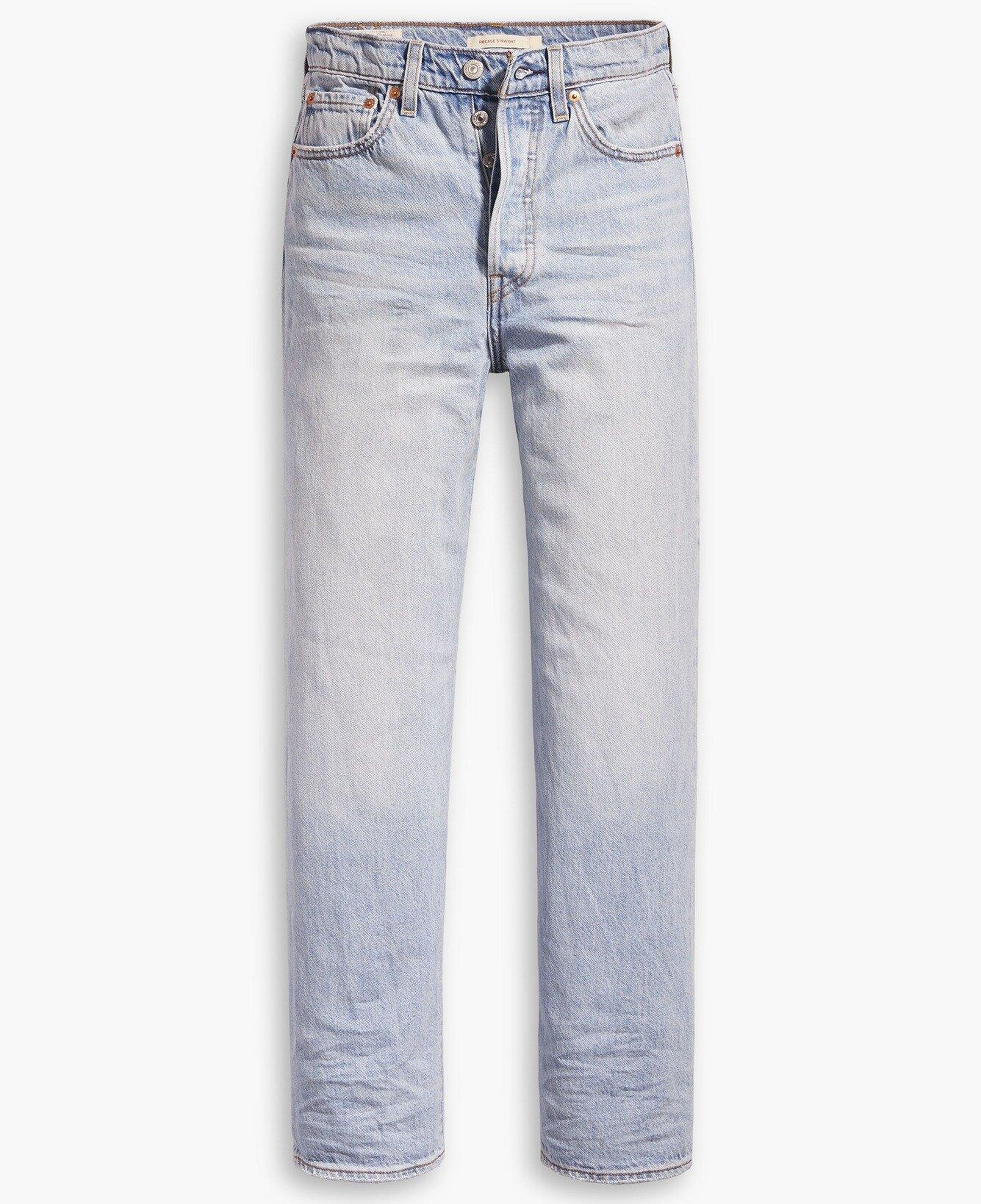 Ribcage Straight Ankle Kadın Jean Pantolon - Middle Road