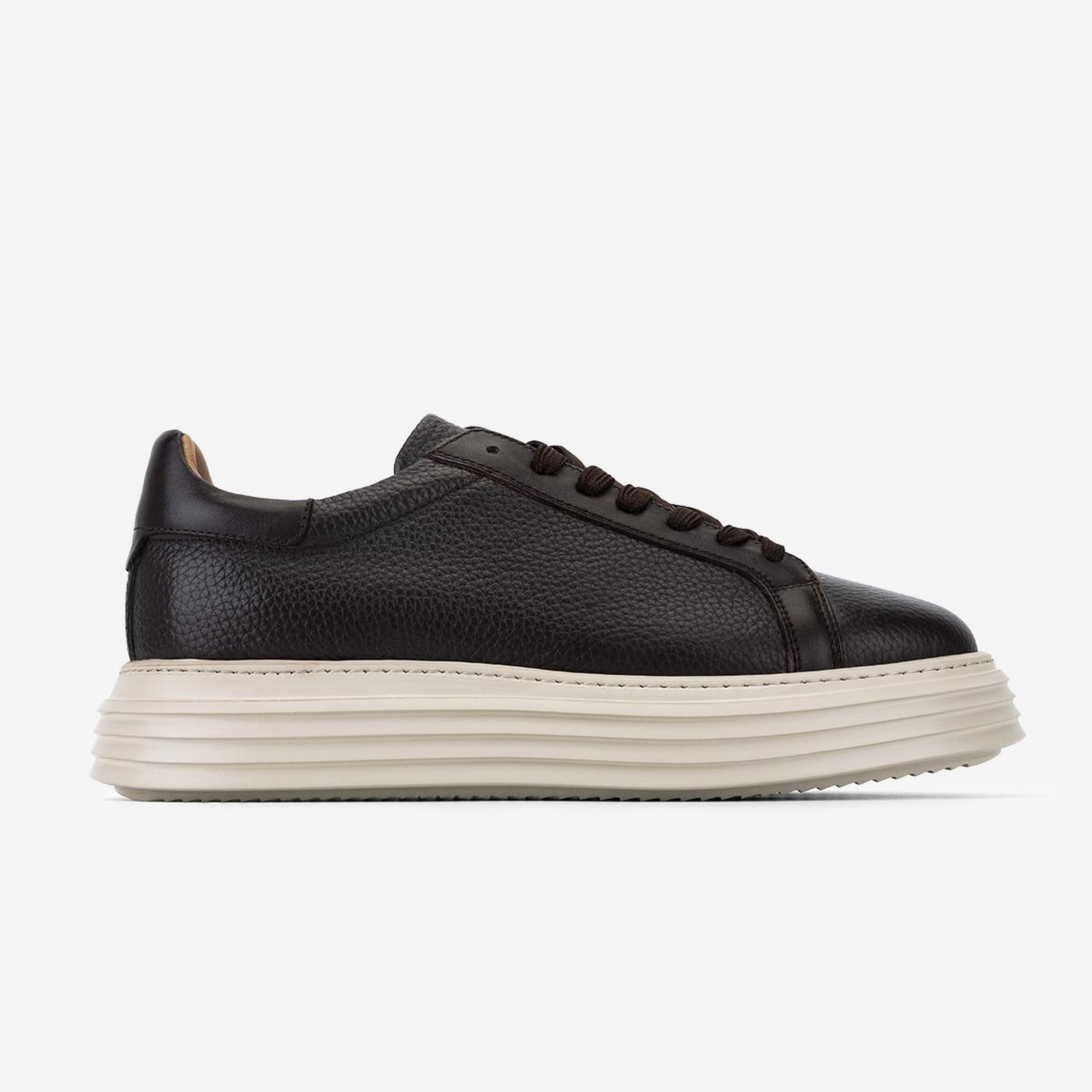Valmenti Erkek Hakiki Deri Kahverengi Sneakers & Spor Ayakkabı